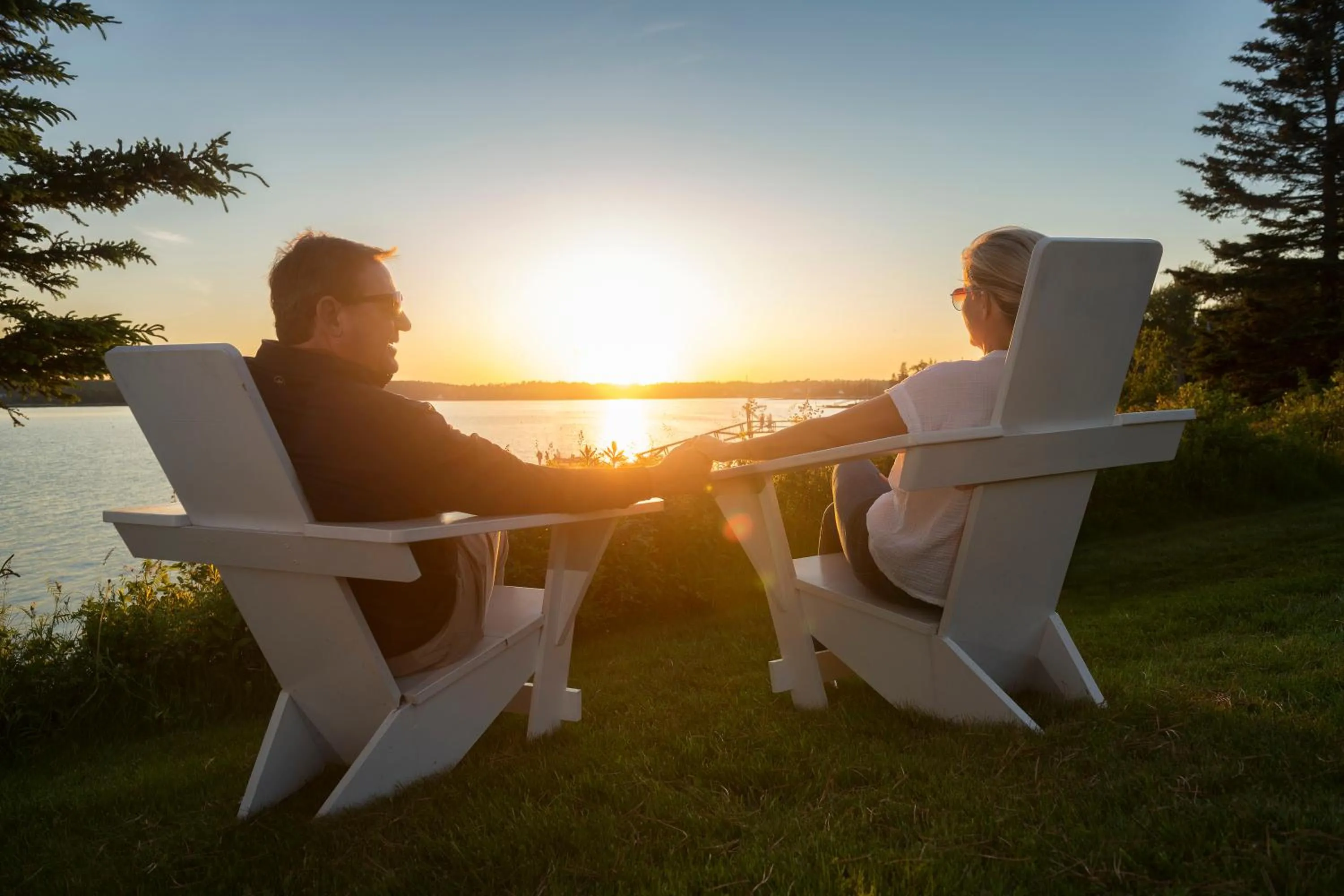 Natural landscape in Spruce Point Inn Resort and Spa