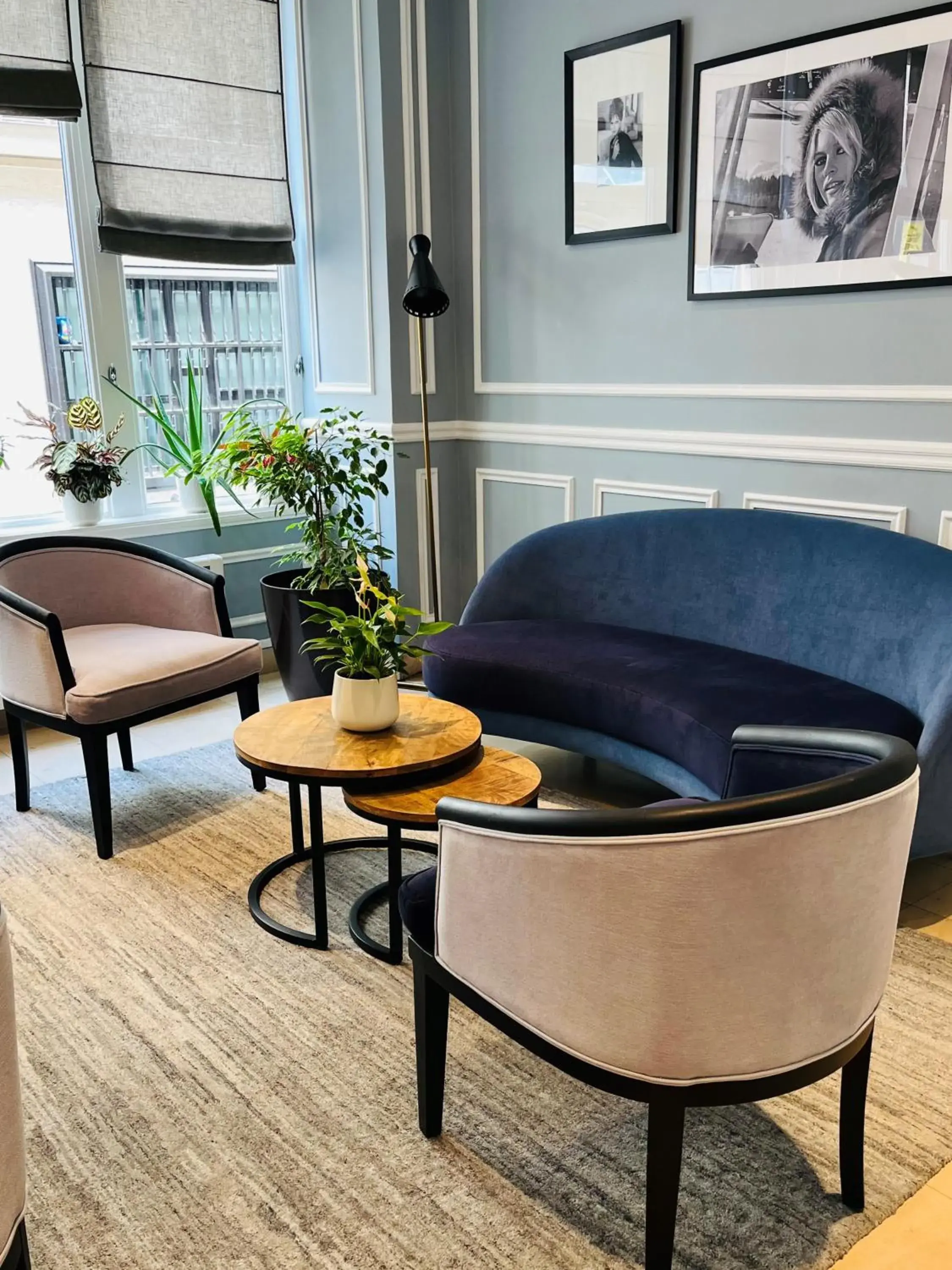 Living room in Hôtel Central Saint Germain Living room in Hôtel Central Saint Germain