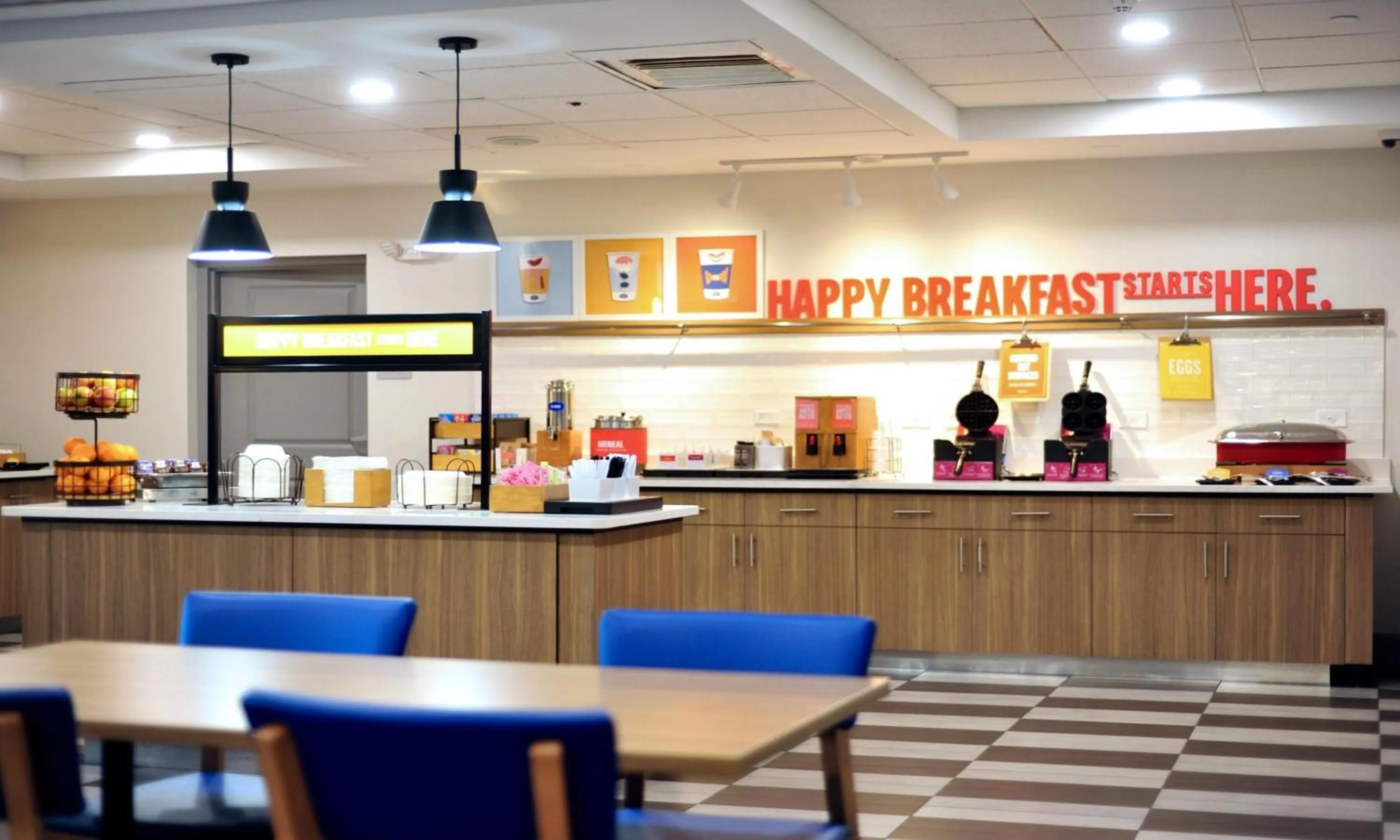 Breakfast in Hampton Inn Oxford/Conference Center