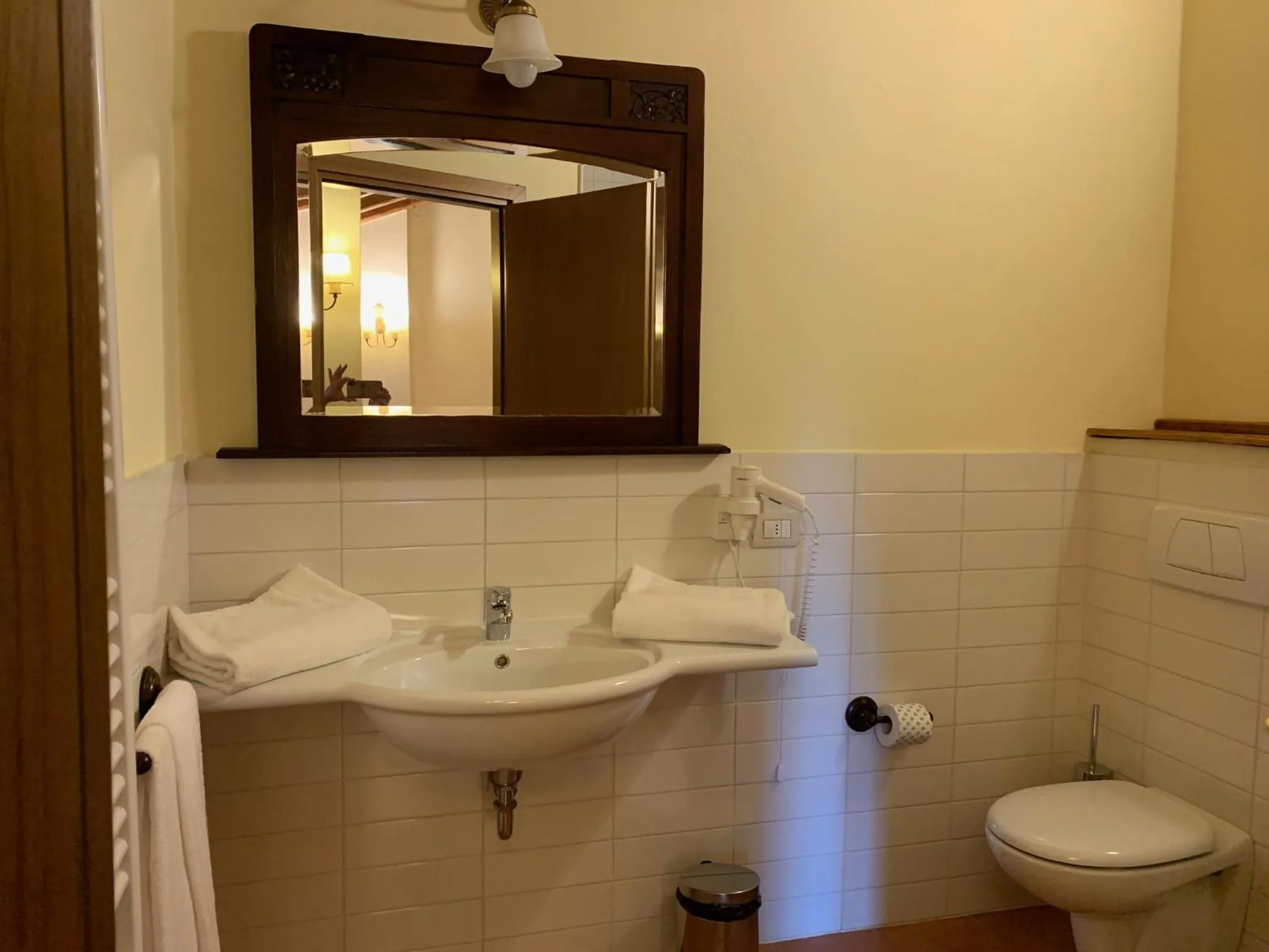 Toilet in PALAZZO DE' ROSSI HOTEL