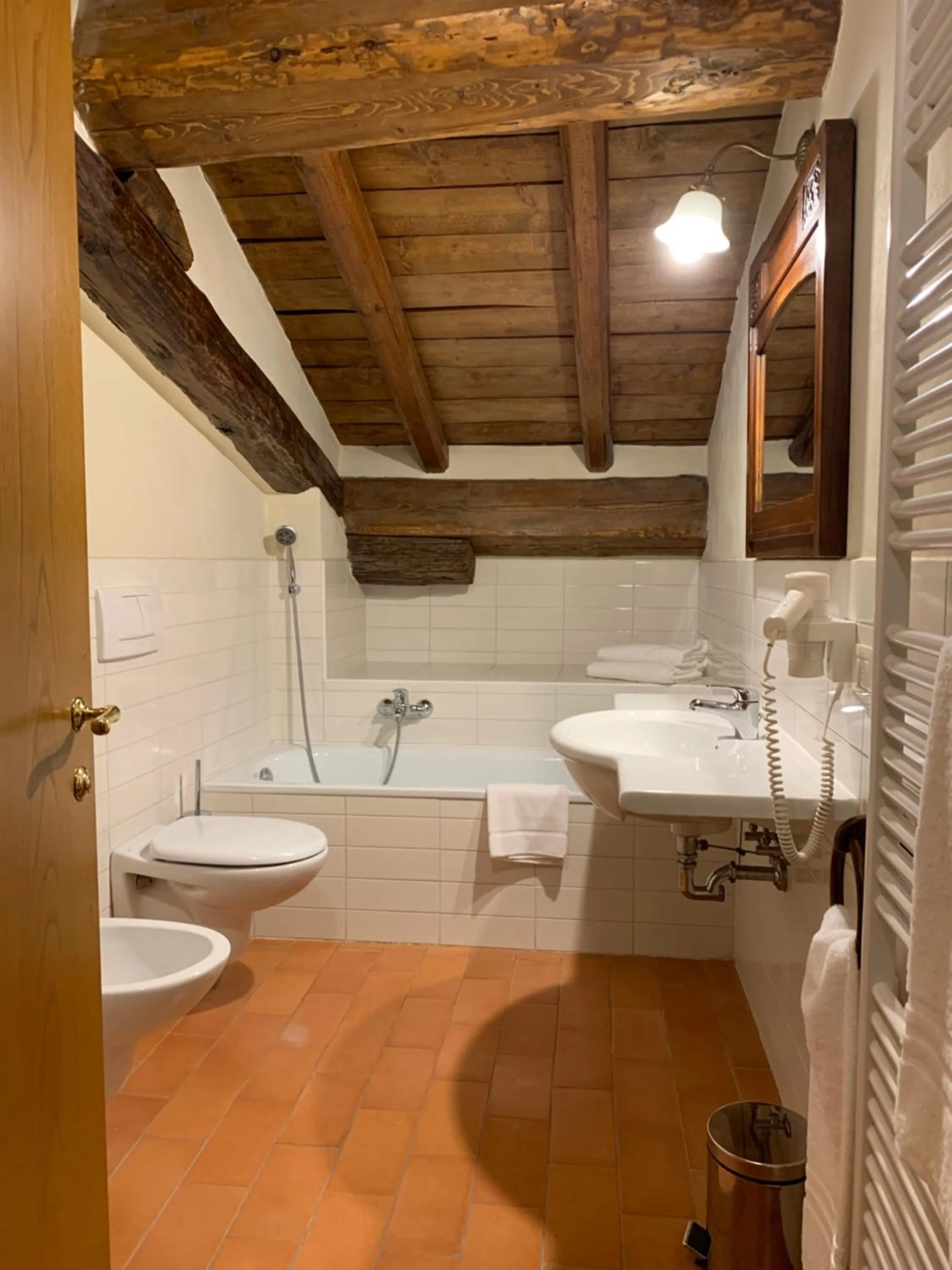 Toilet in PALAZZO DE' ROSSI HOTEL
