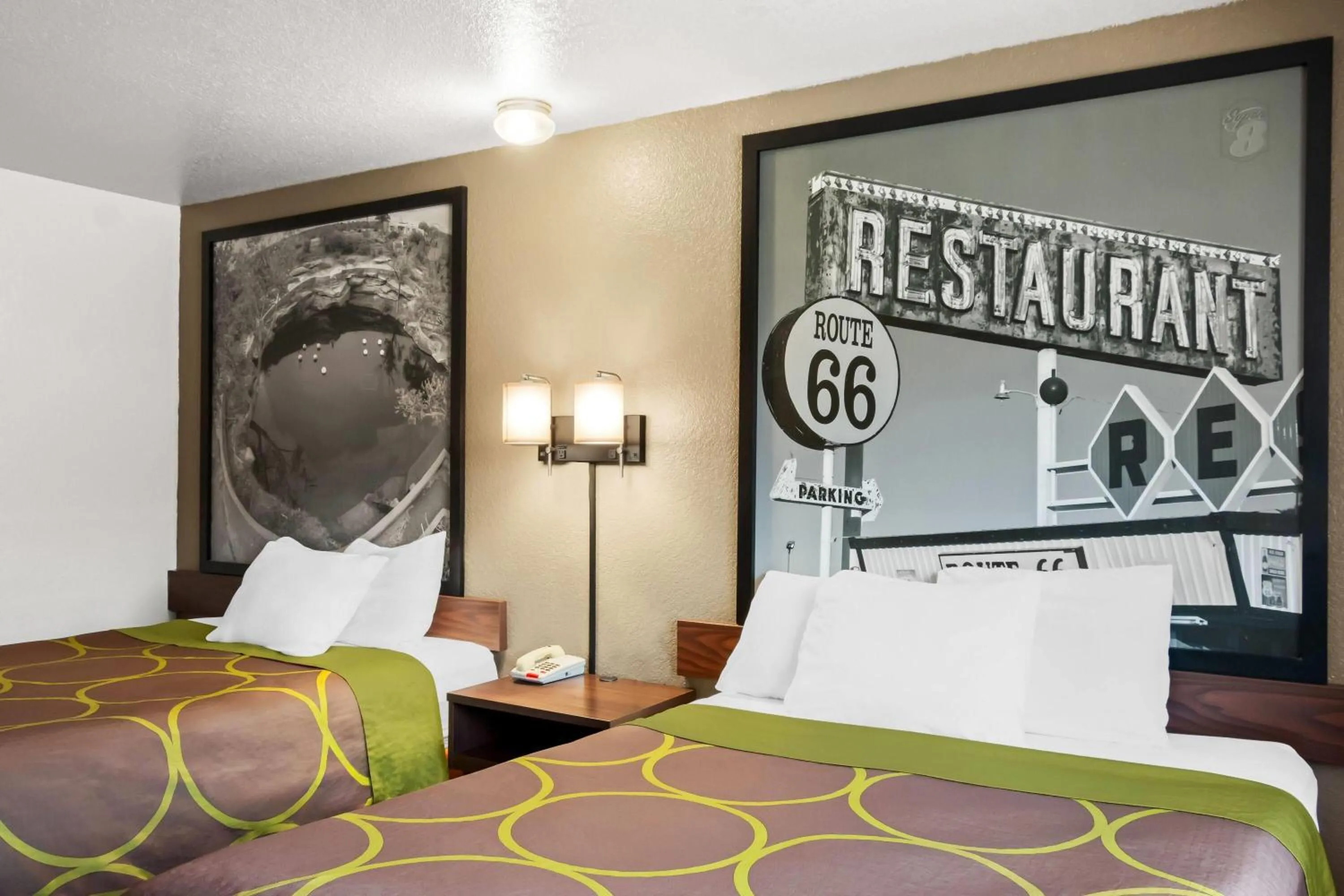 Bed in Super 8 by Wyndham Santa Rosa