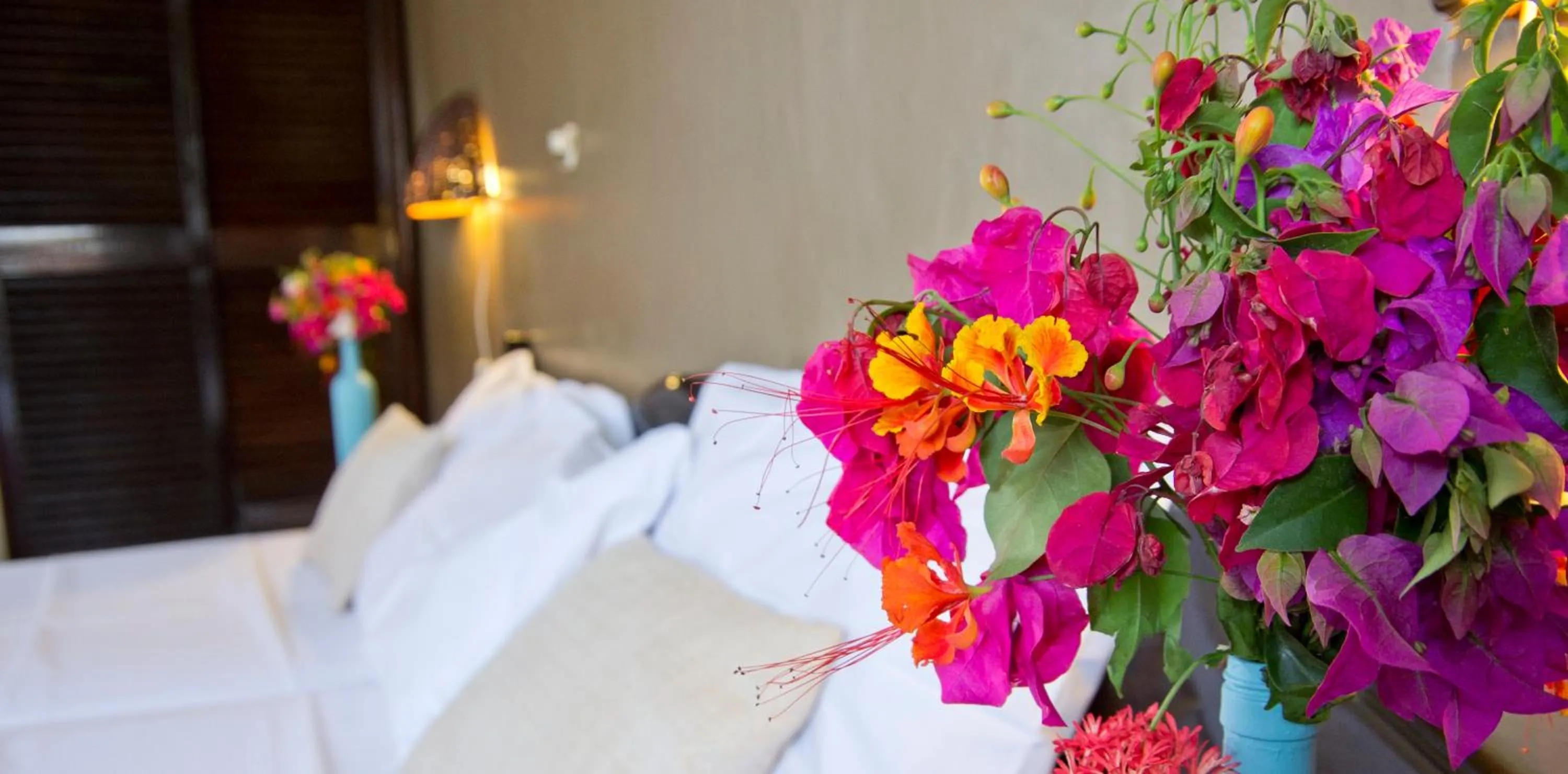 Bed in Sunset Beach Hotel