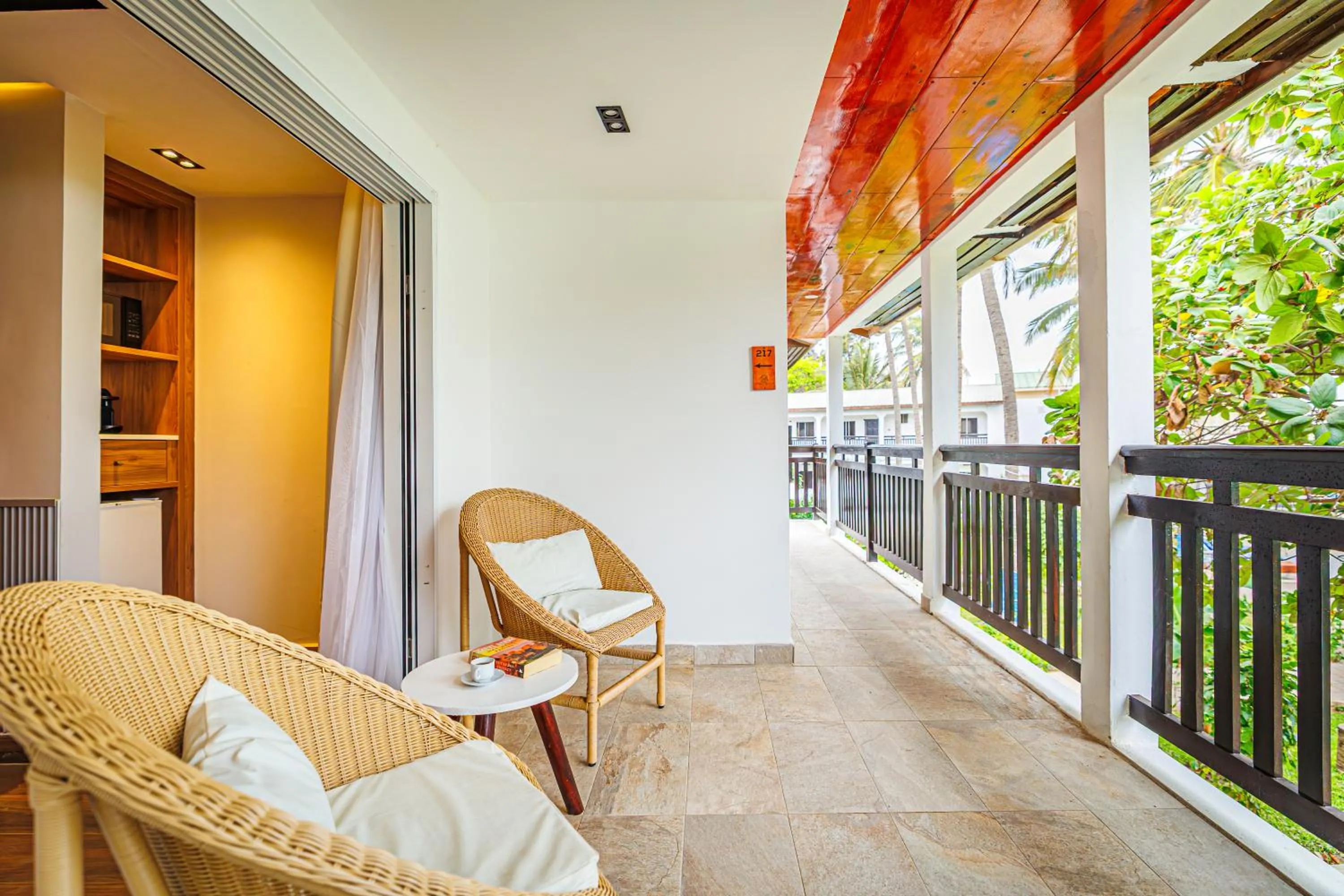 Balcony/Terrace in Sunset Beach Hotel