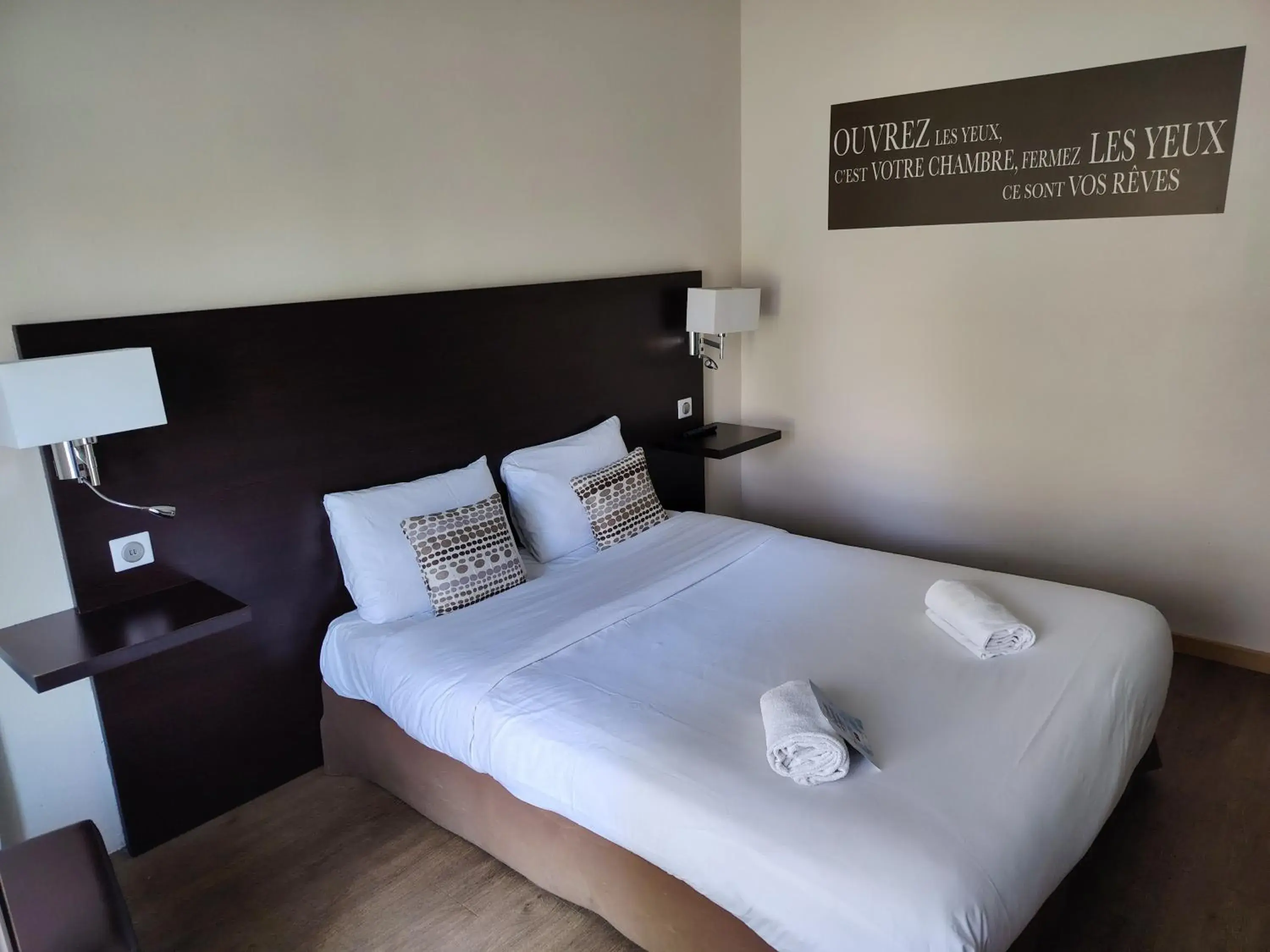 Bed in Kyriad Laon Bed in Kyriad Laon