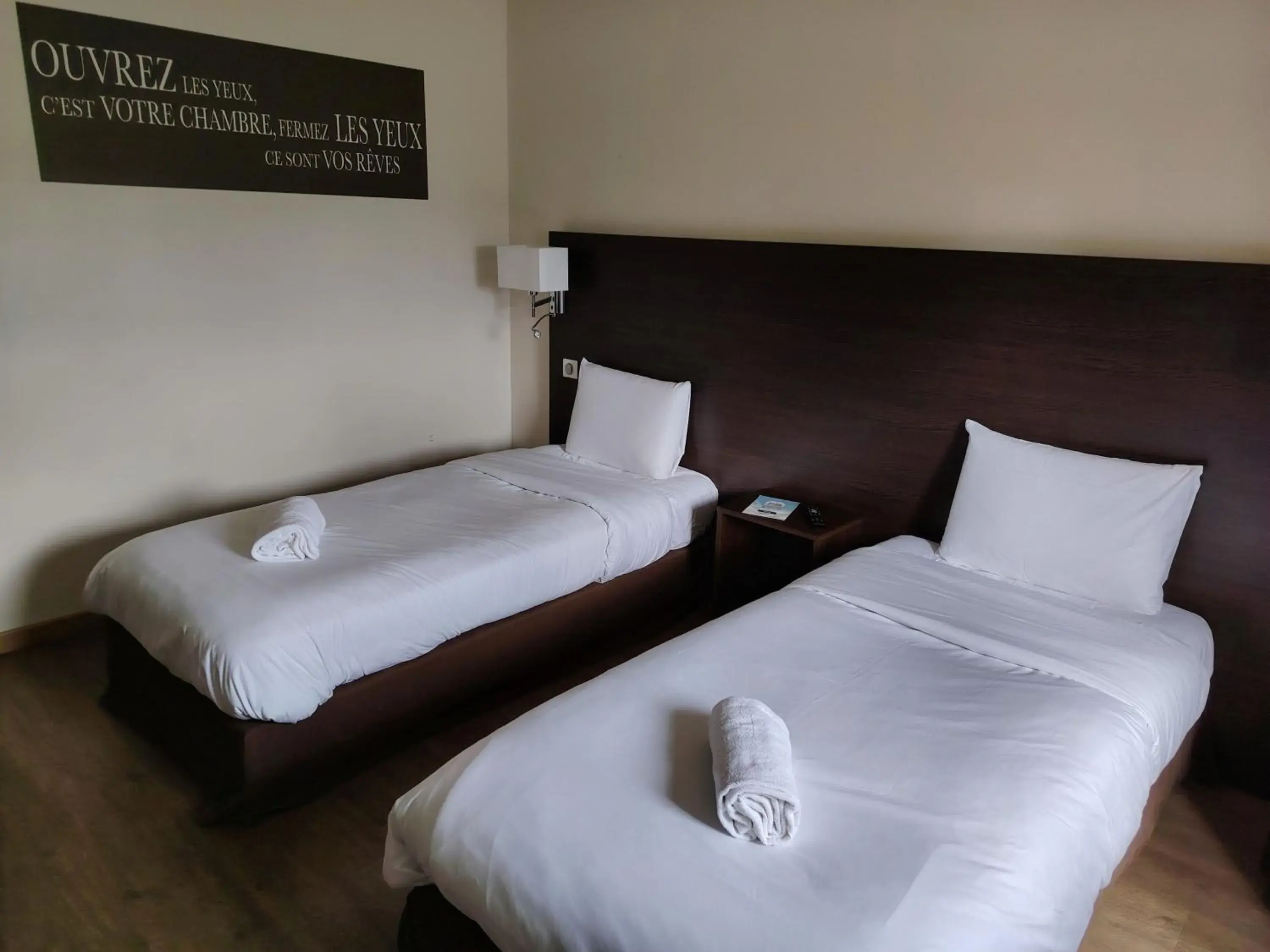 Photo of the whole room, Bed in Kyriad Laon Photo of the whole room, Bed in Kyriad Laon