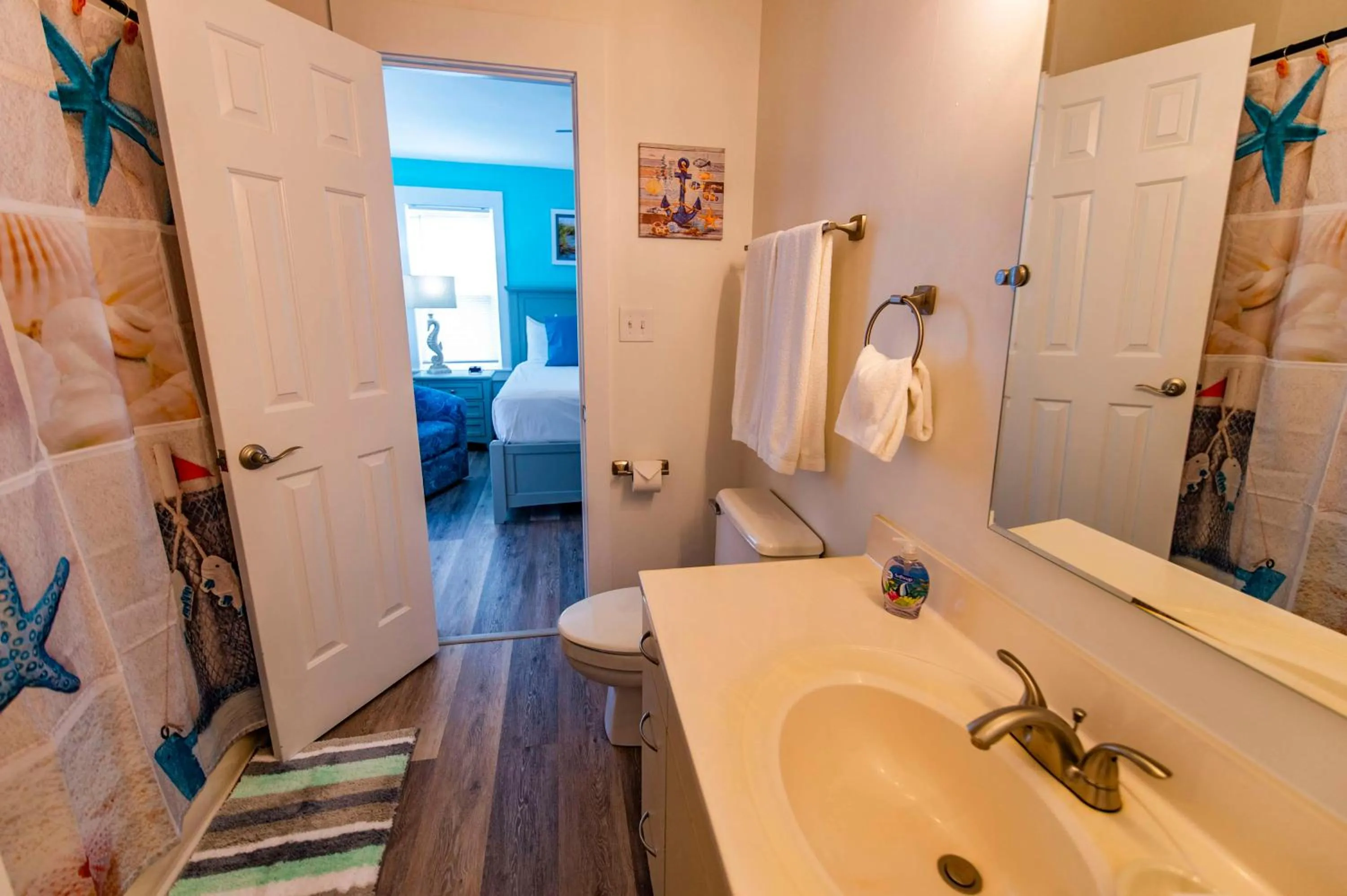 Bathroom in The Sanderling