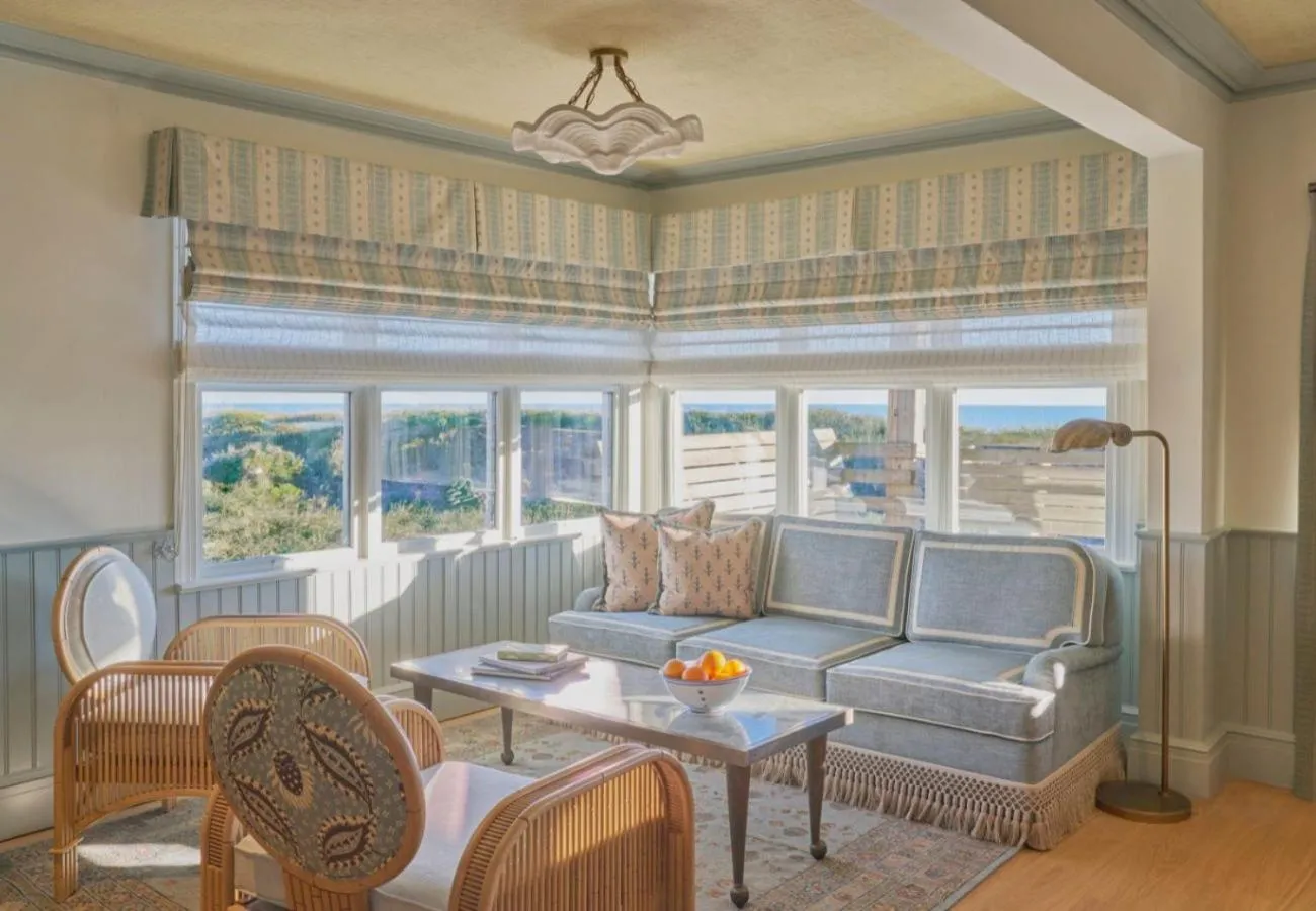 Living room in The Sanderling