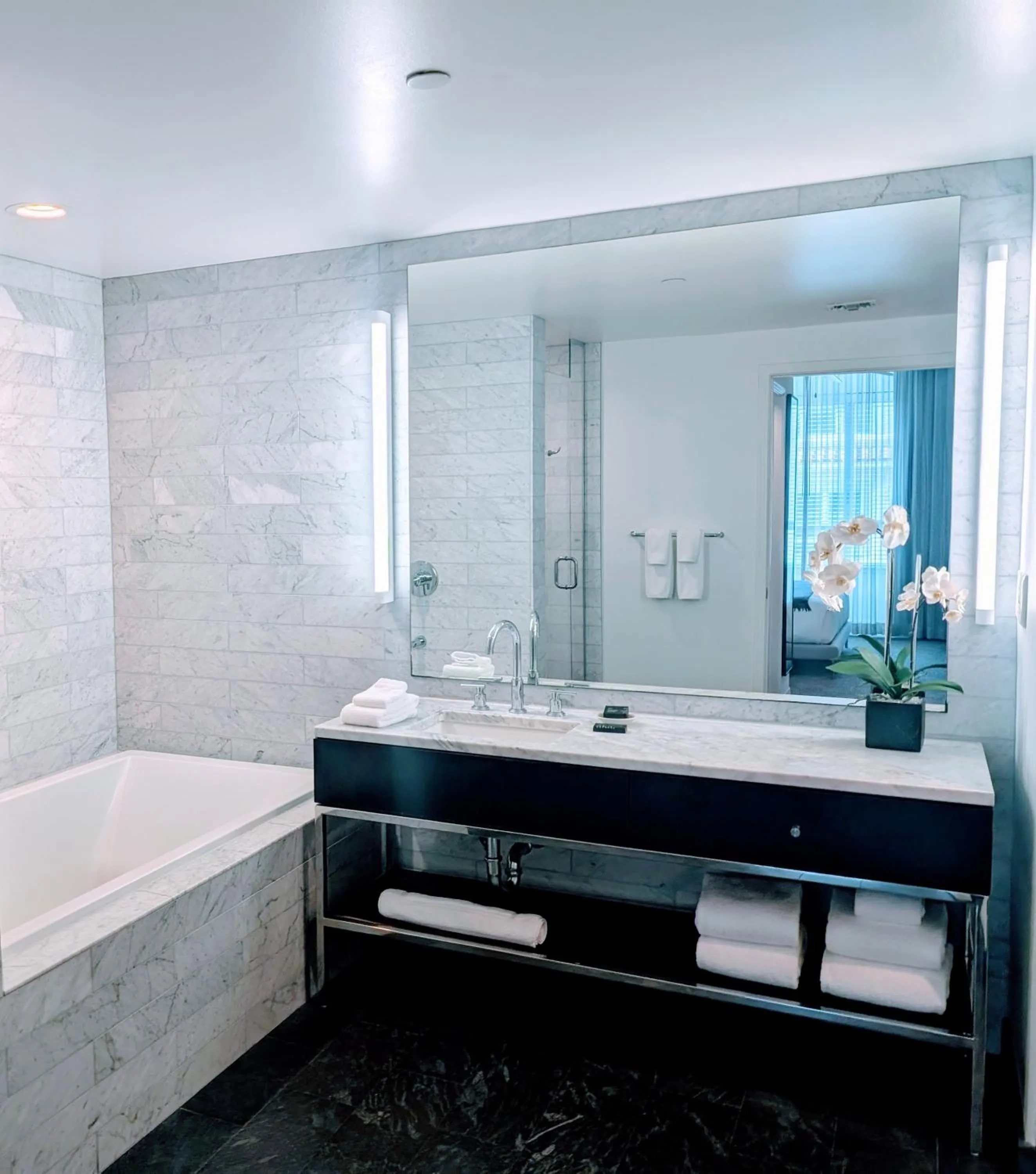 Bathroom in AKA Beverly Hills