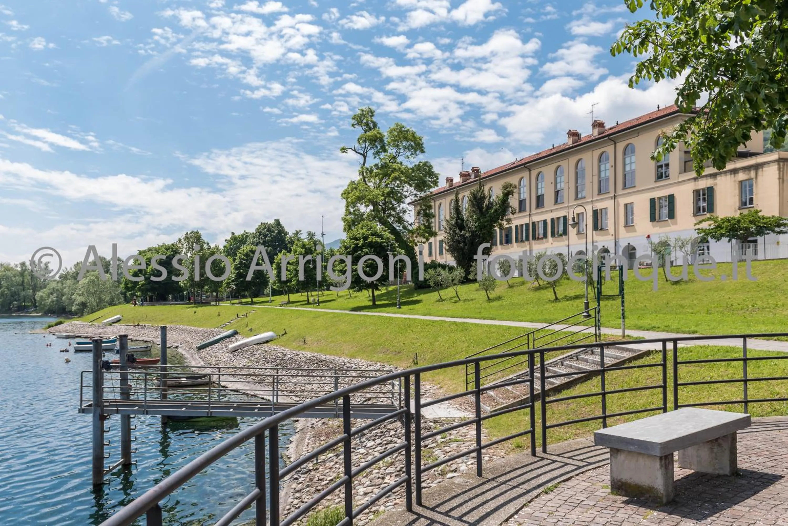 Garden view in BlueLake Inn