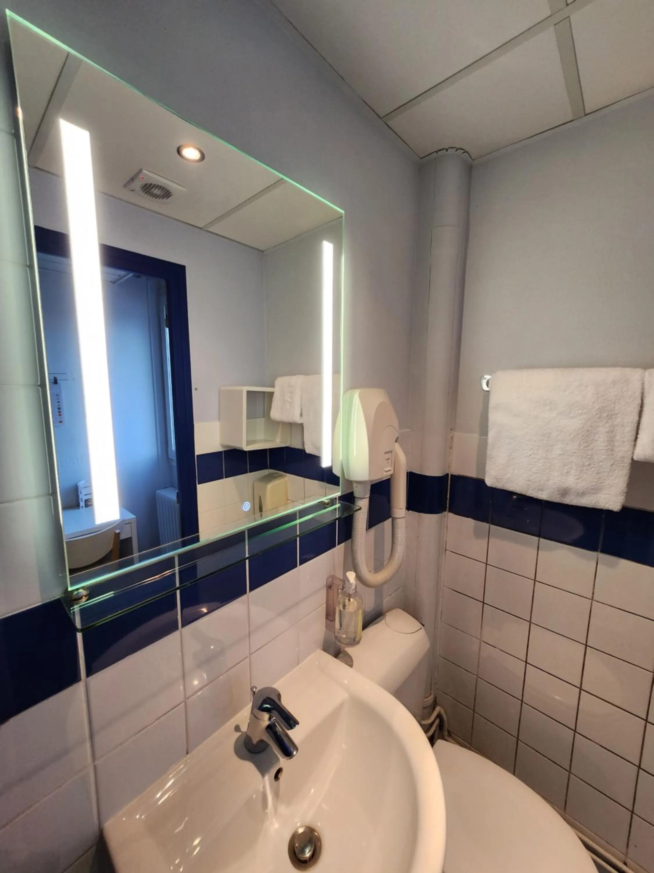 Toilet in Hôtel Le Petit Vatel - Centre ville & Plage