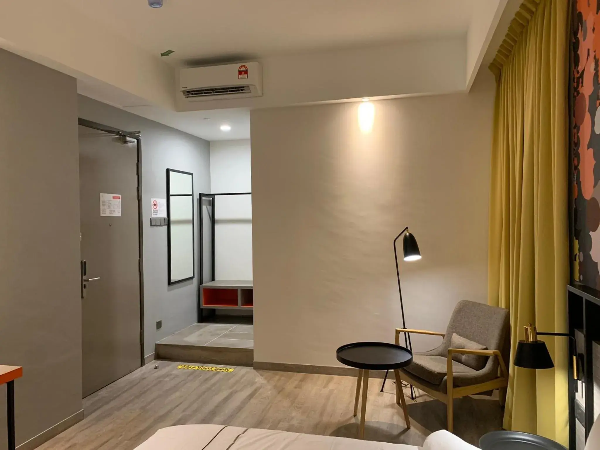 View (from property/room), Bed in K Hotel View (from property/room), Bed in K Hotel