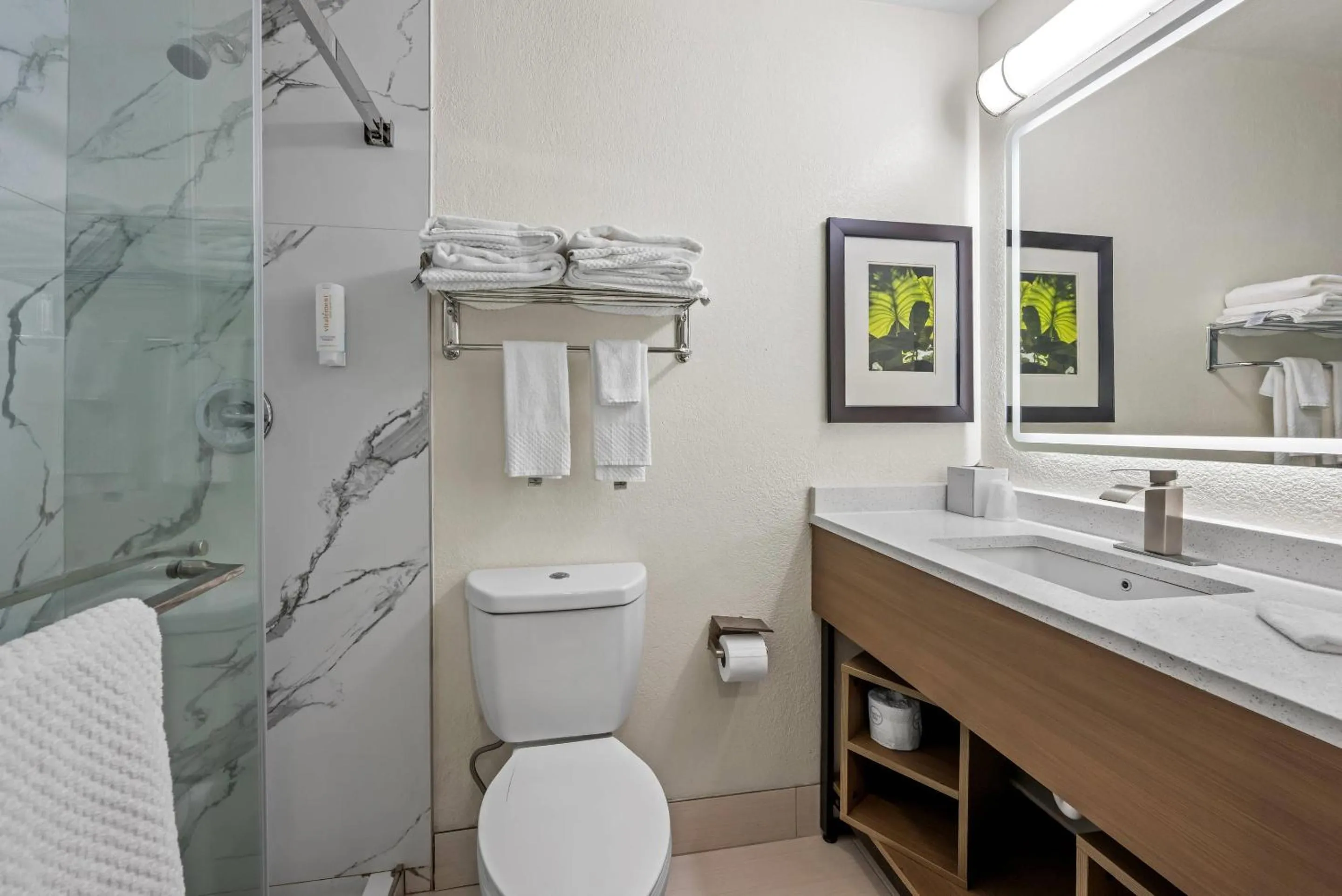 Bedroom in MainStay Suites Raleigh North