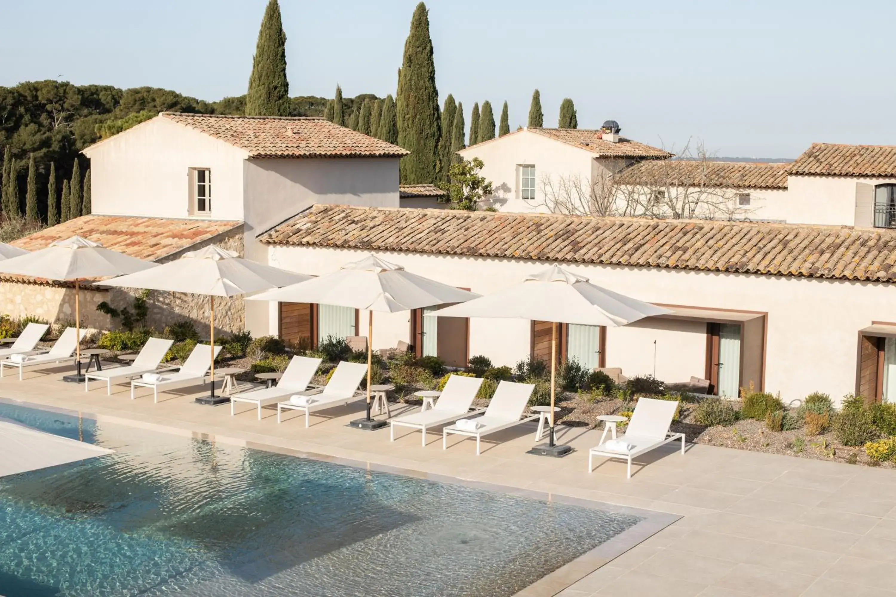 Swimming pool in Château de la Gaude Swimming pool in Château de la Gaude