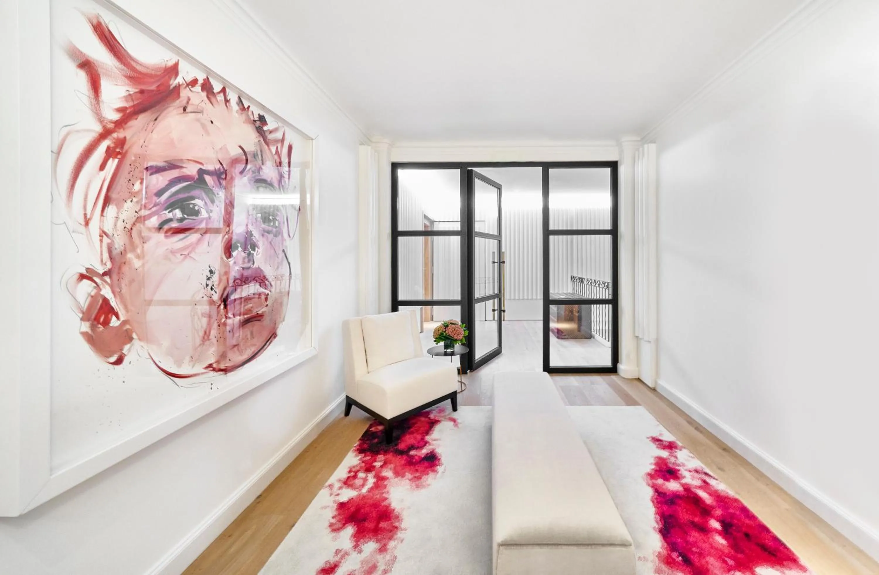 Decorative detail, Bed in Château de la Gaude