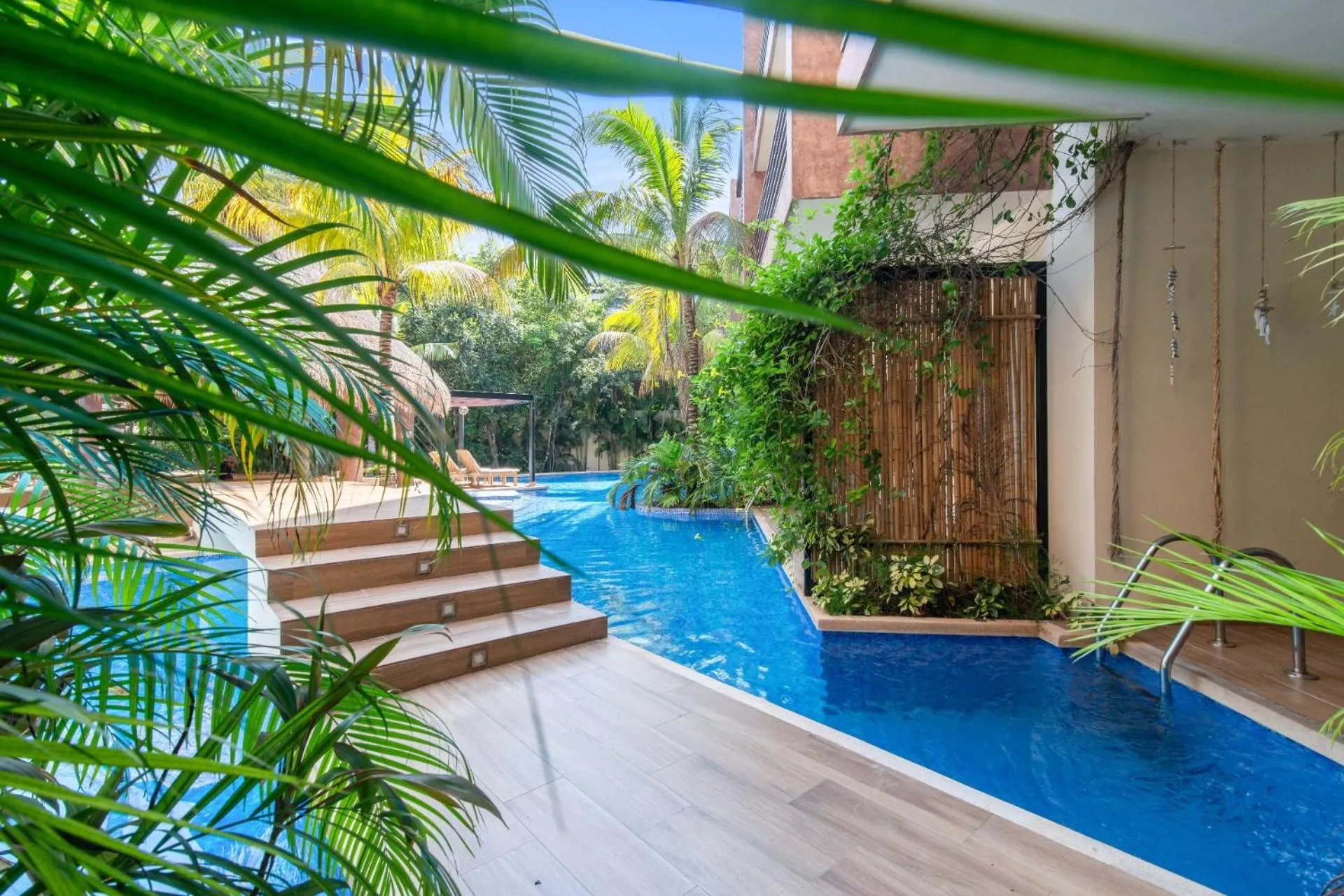 Swimming pool in Luxurious Penthouse with Jungle View & Private Pool