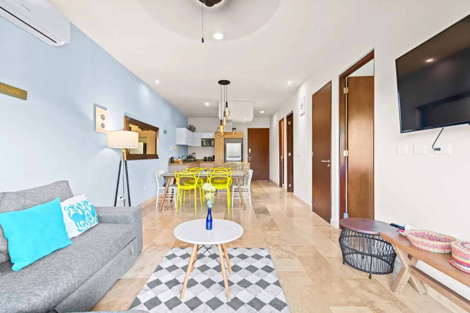 TV and multimedia in Luxurious Penthouse with Jungle View & Private Pool