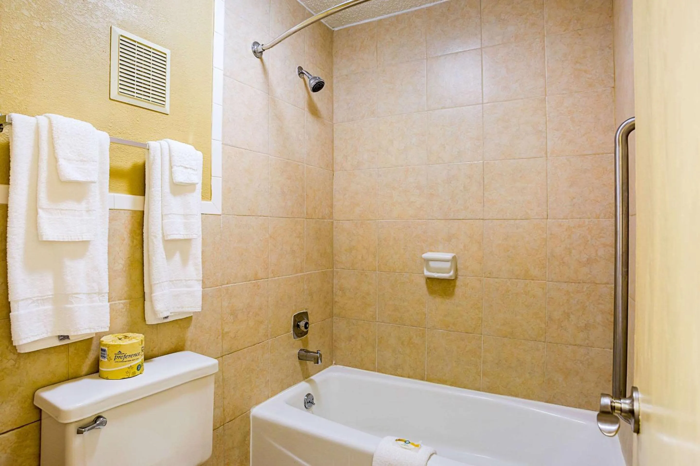 Bathroom in Quality Inn Hurricane Mills I-40