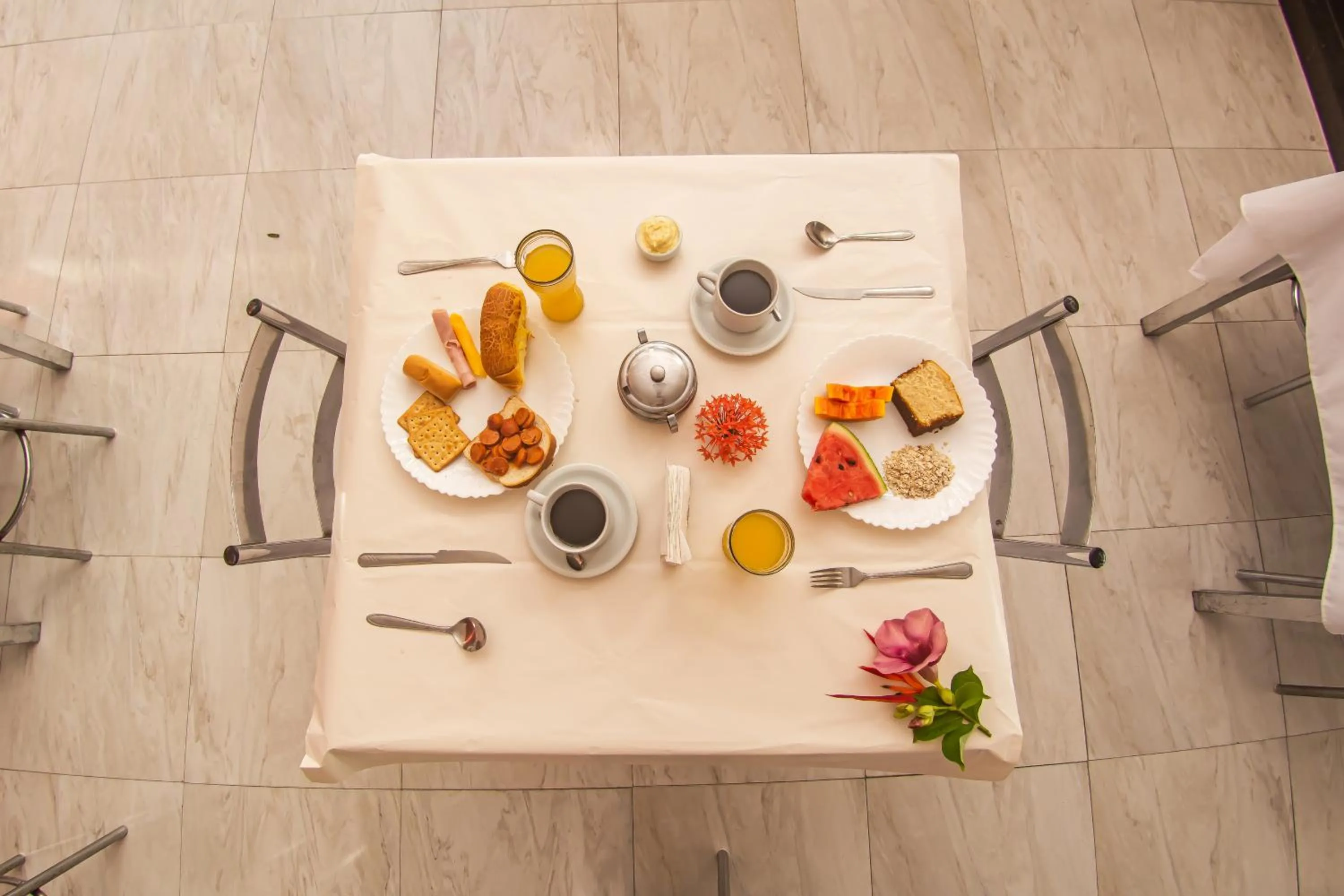 Breakfast in Pousada Pargos