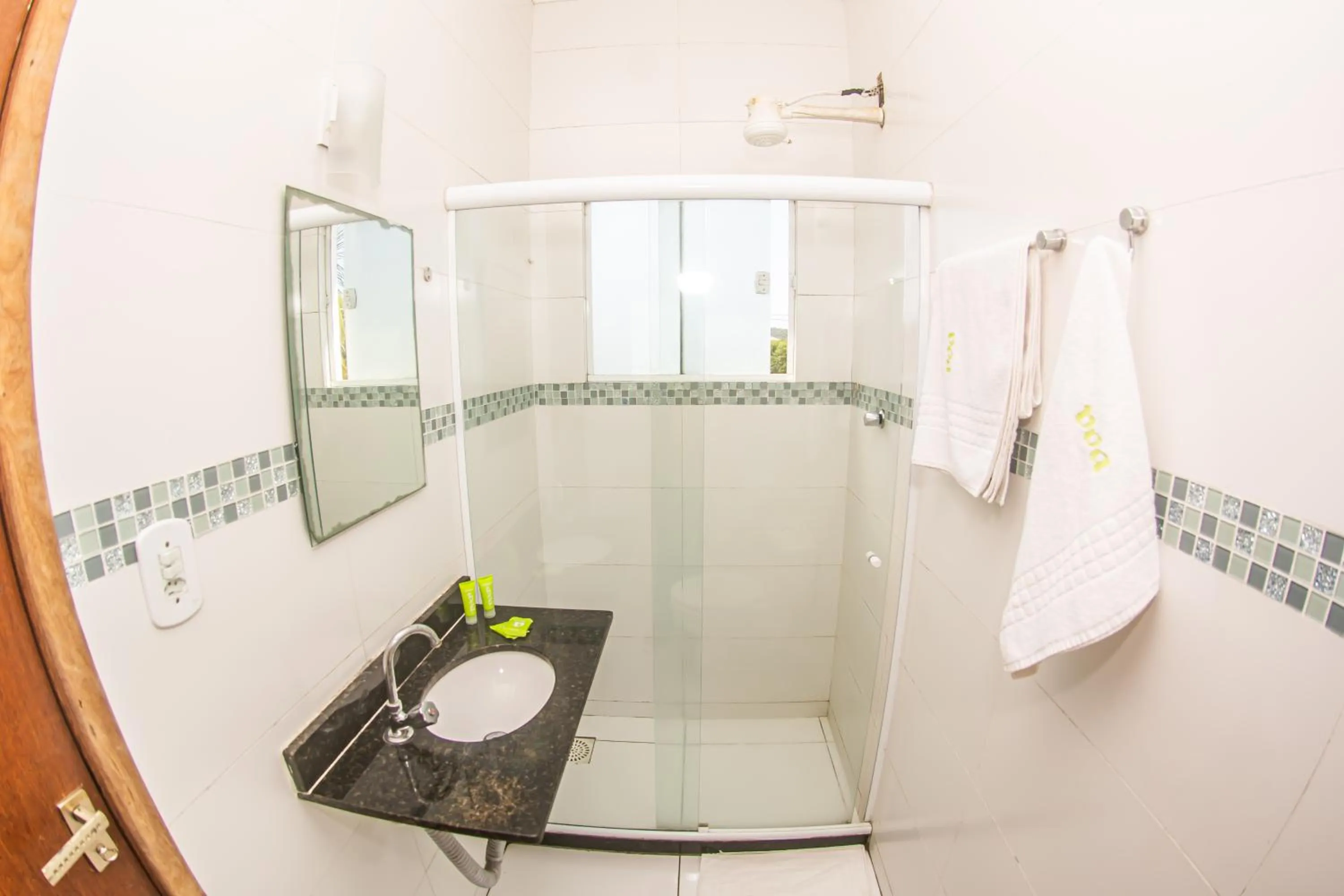 Bathroom in Pousada Pargos