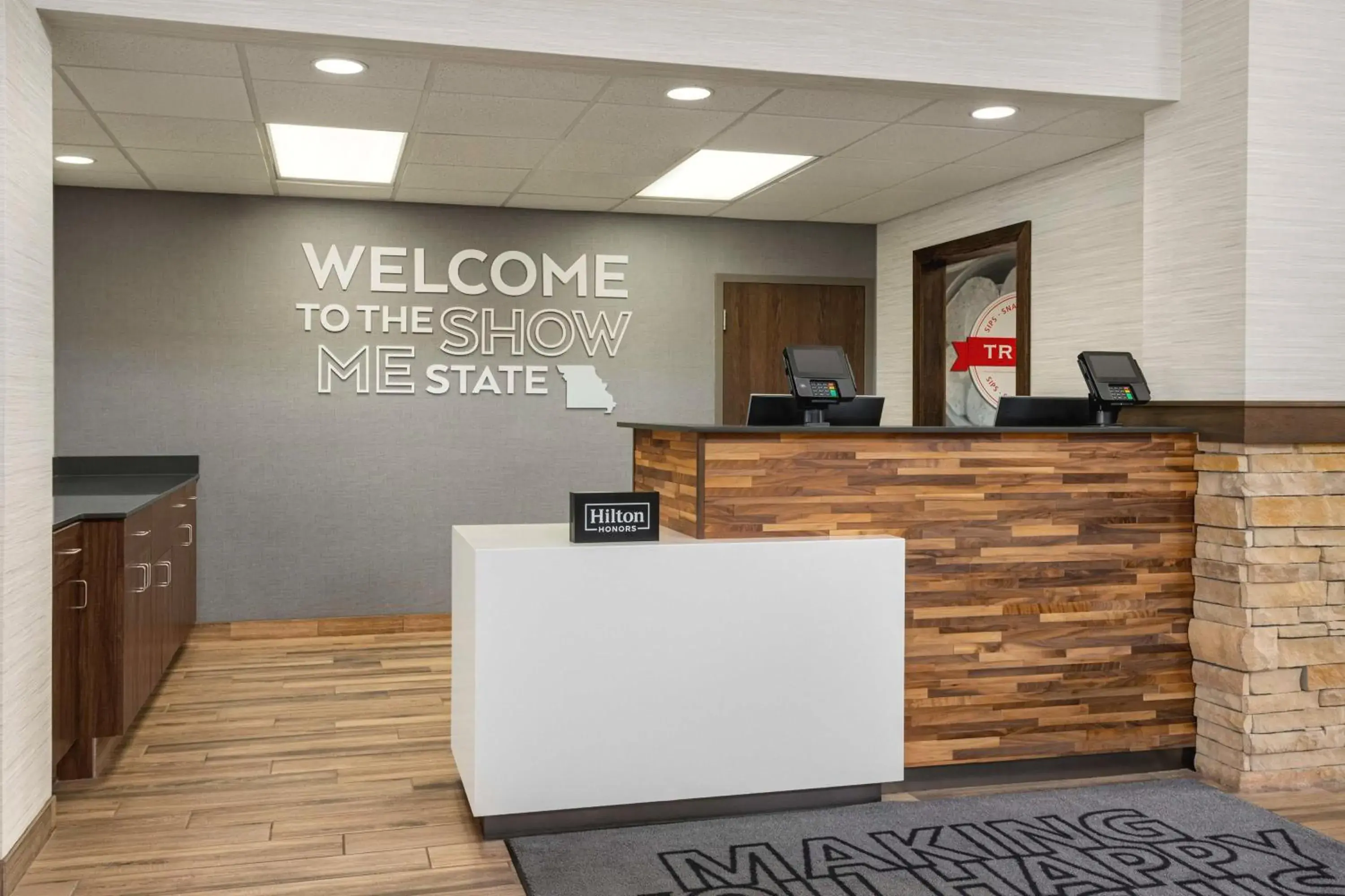 Lobby or reception in Hampton Inn & Suites Springfield Lobby or reception in Hampton Inn & Suites Springfield