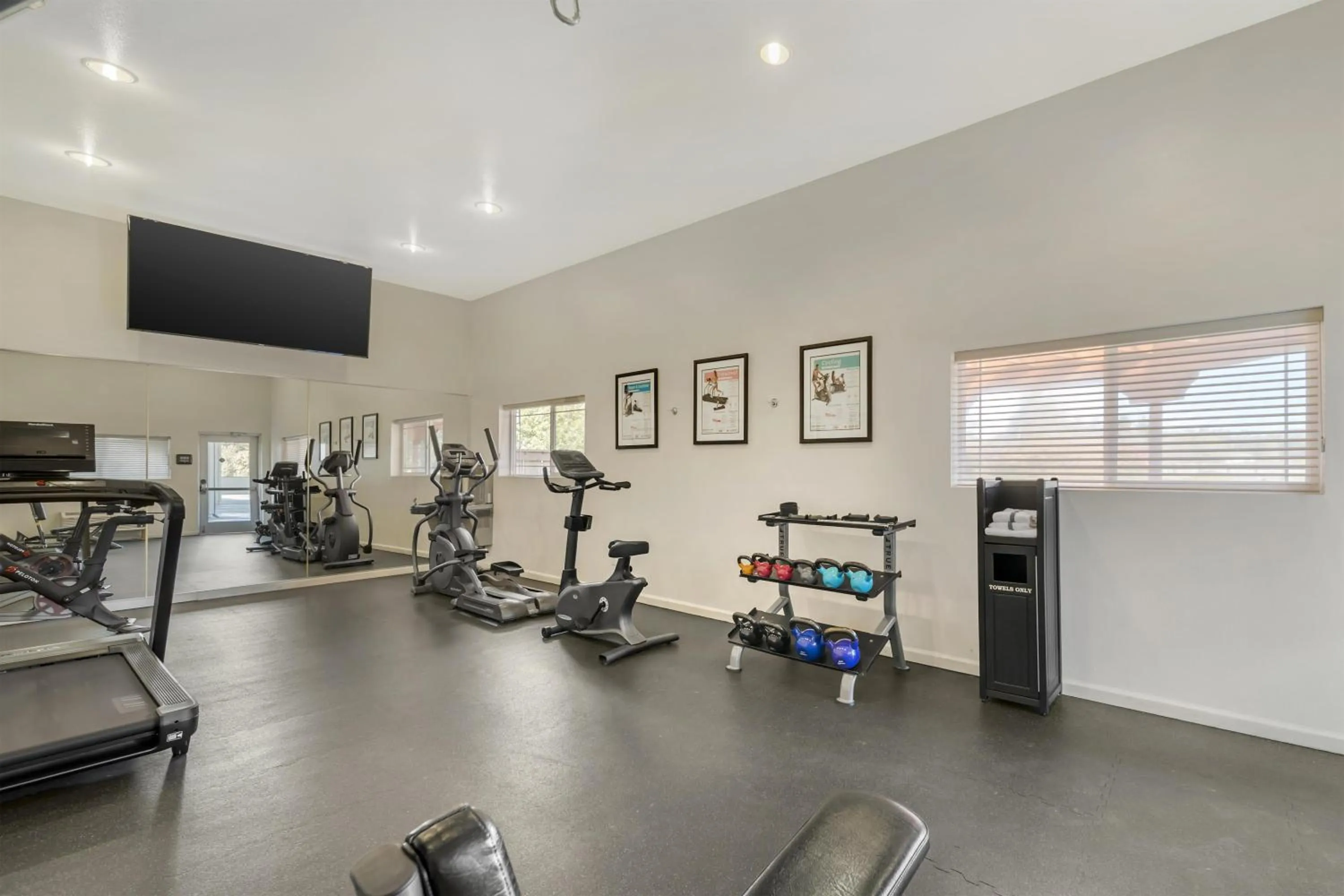 Fitness centre/facilities in Best Western Plus Northwoods Inn