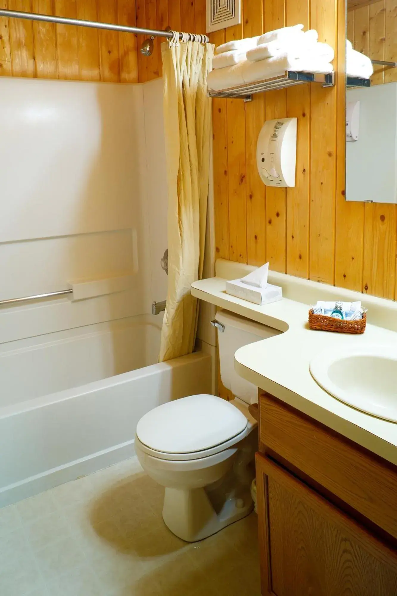 Bathroom in Togwotee Mountain Lodge Bathroom in Togwotee Mountain Lodge