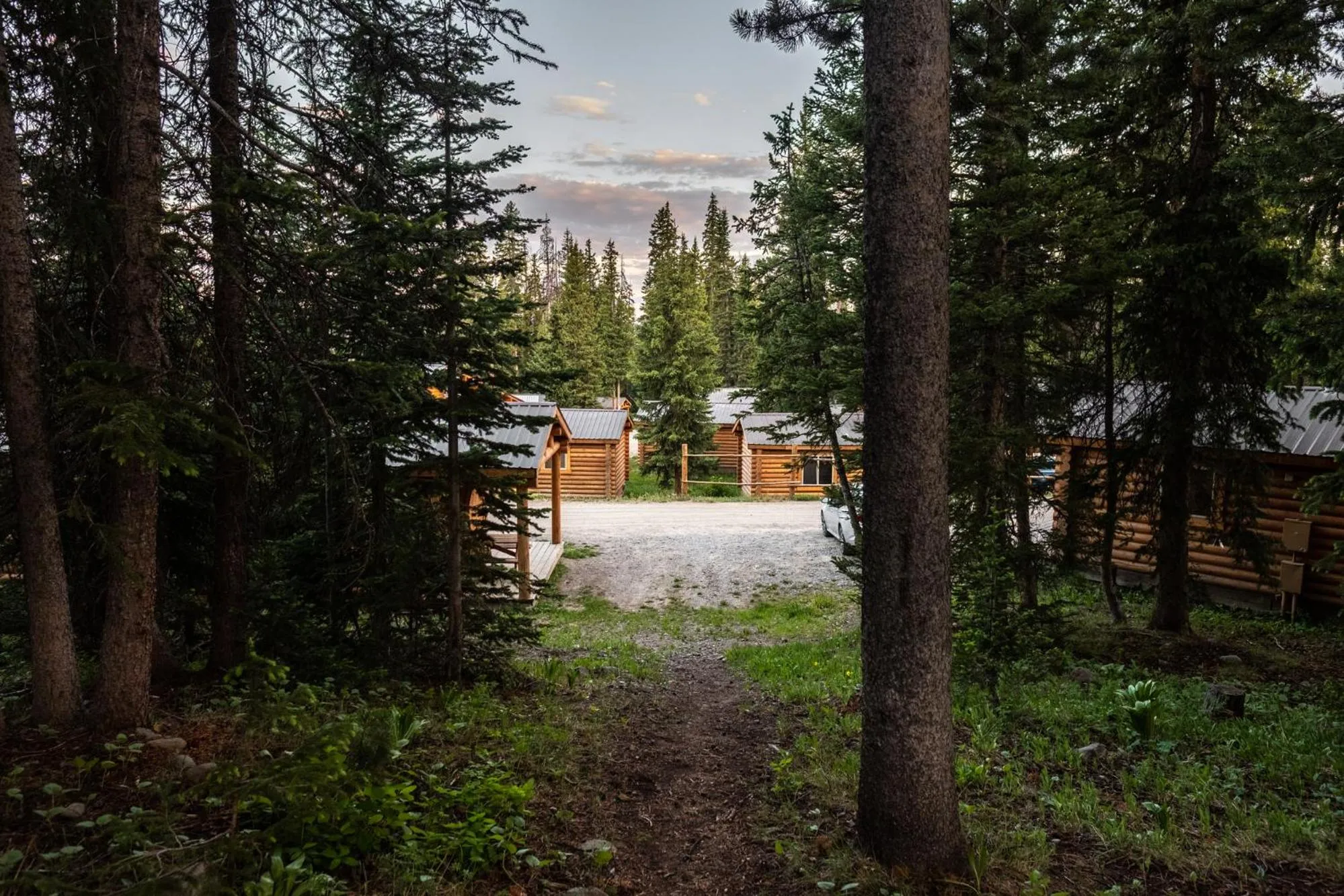 Natural landscape in Togwotee Mountain Lodge