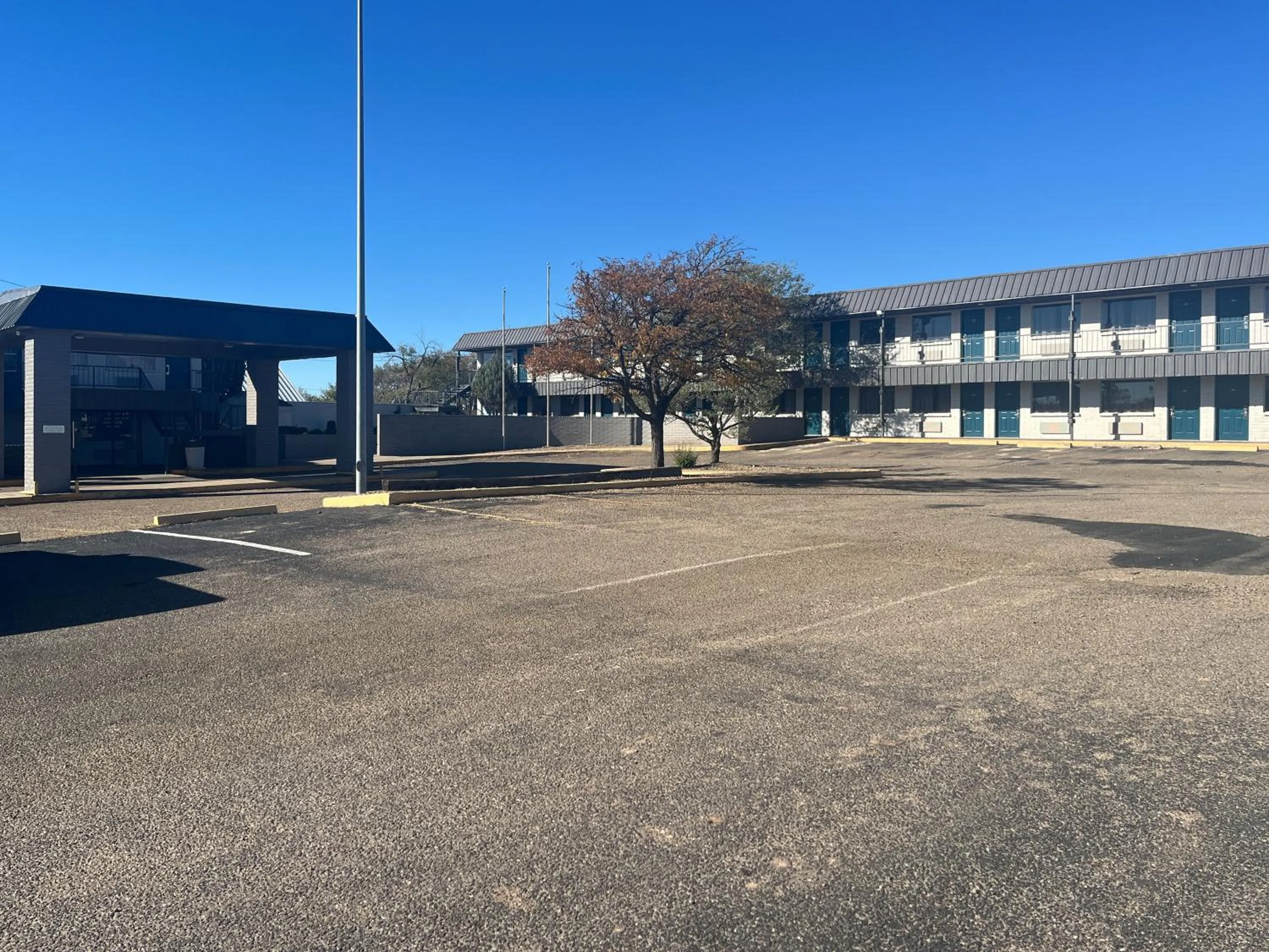 Property building in Studio 6 Borger, TX Boom Town