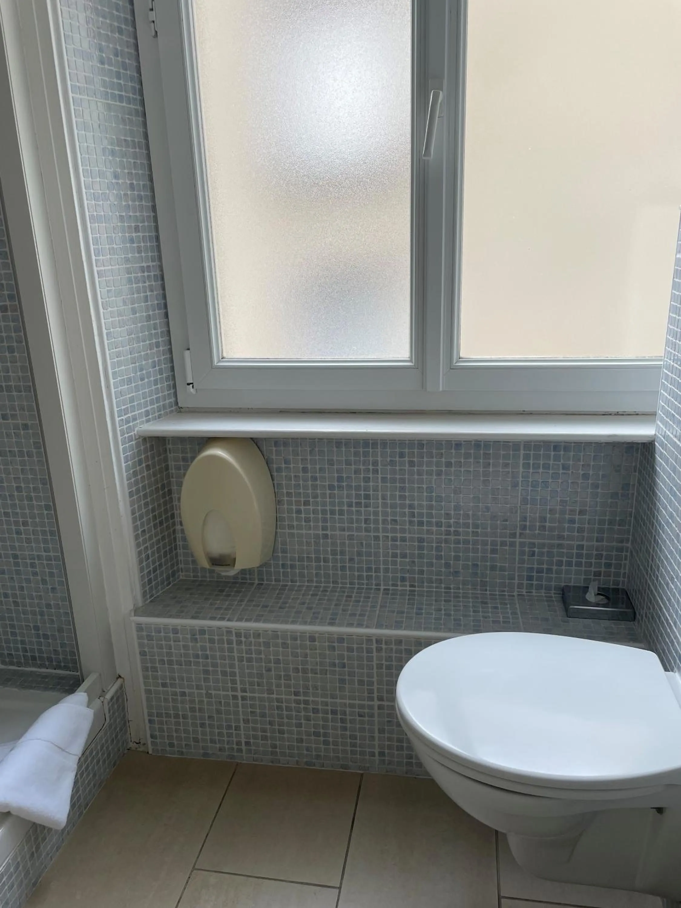 Toilet in Hotel Ajoncs d'Or