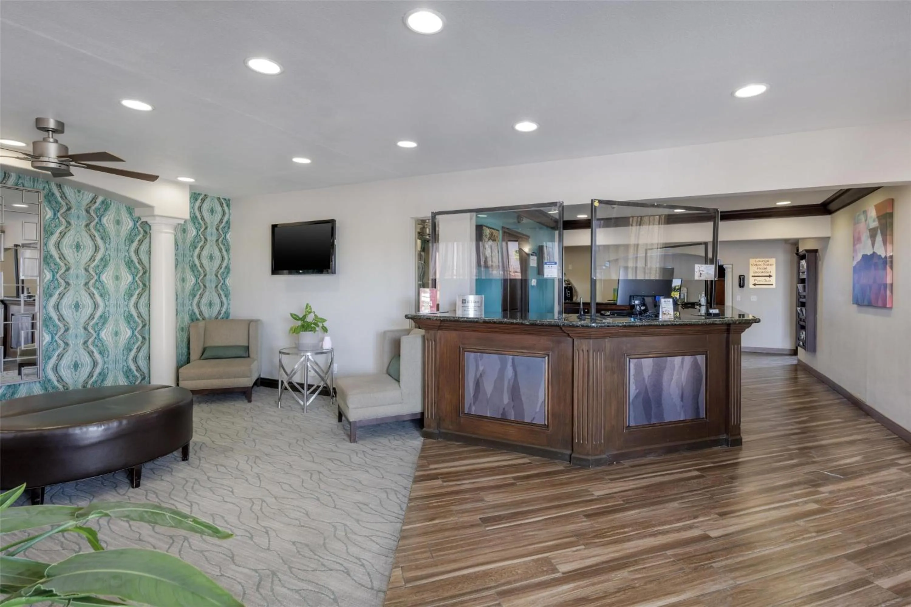 Lobby or reception in Best Western Pahrump Oasis
