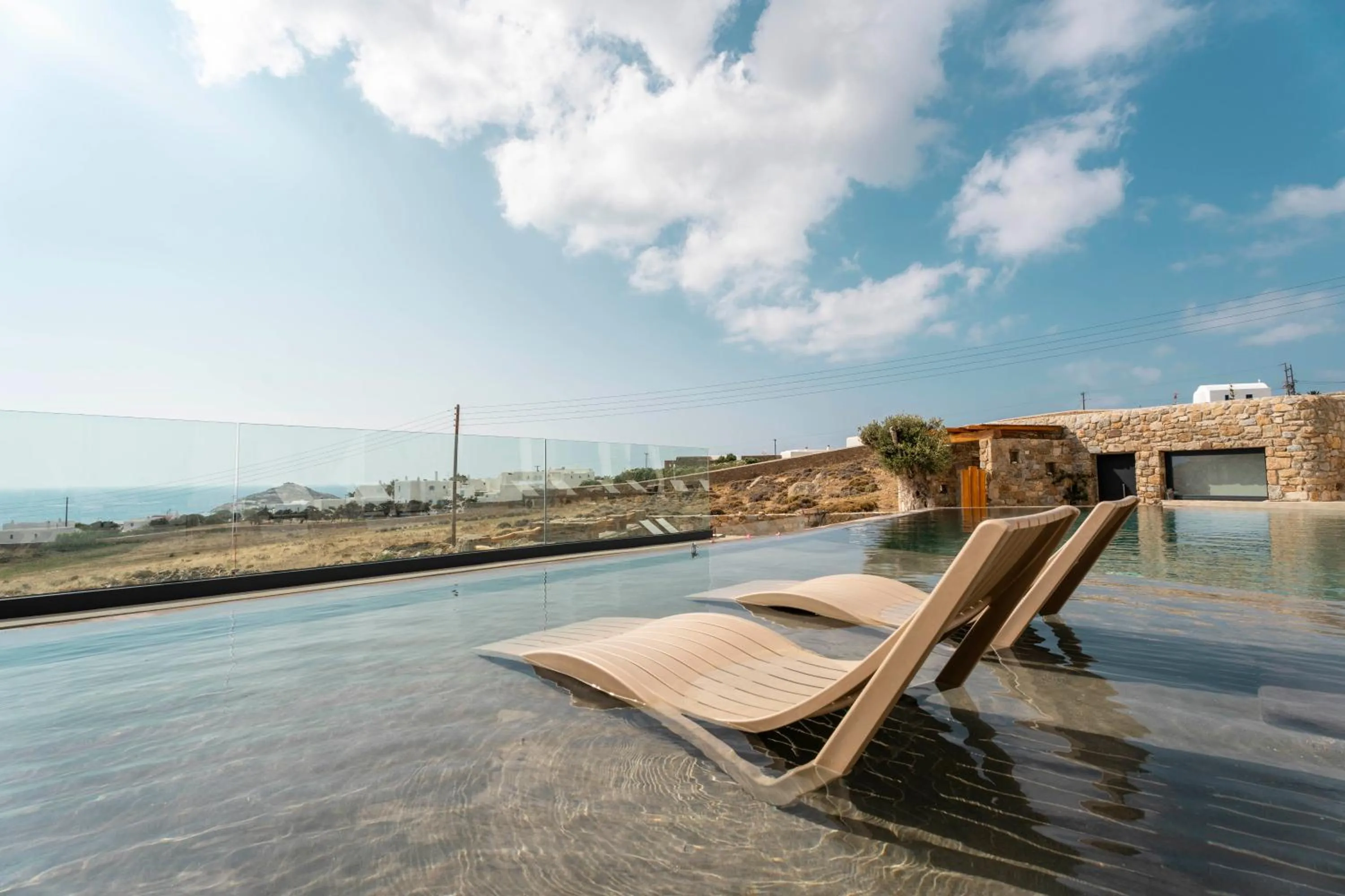 Swimming pool in M-Vibes Mykonos Suites