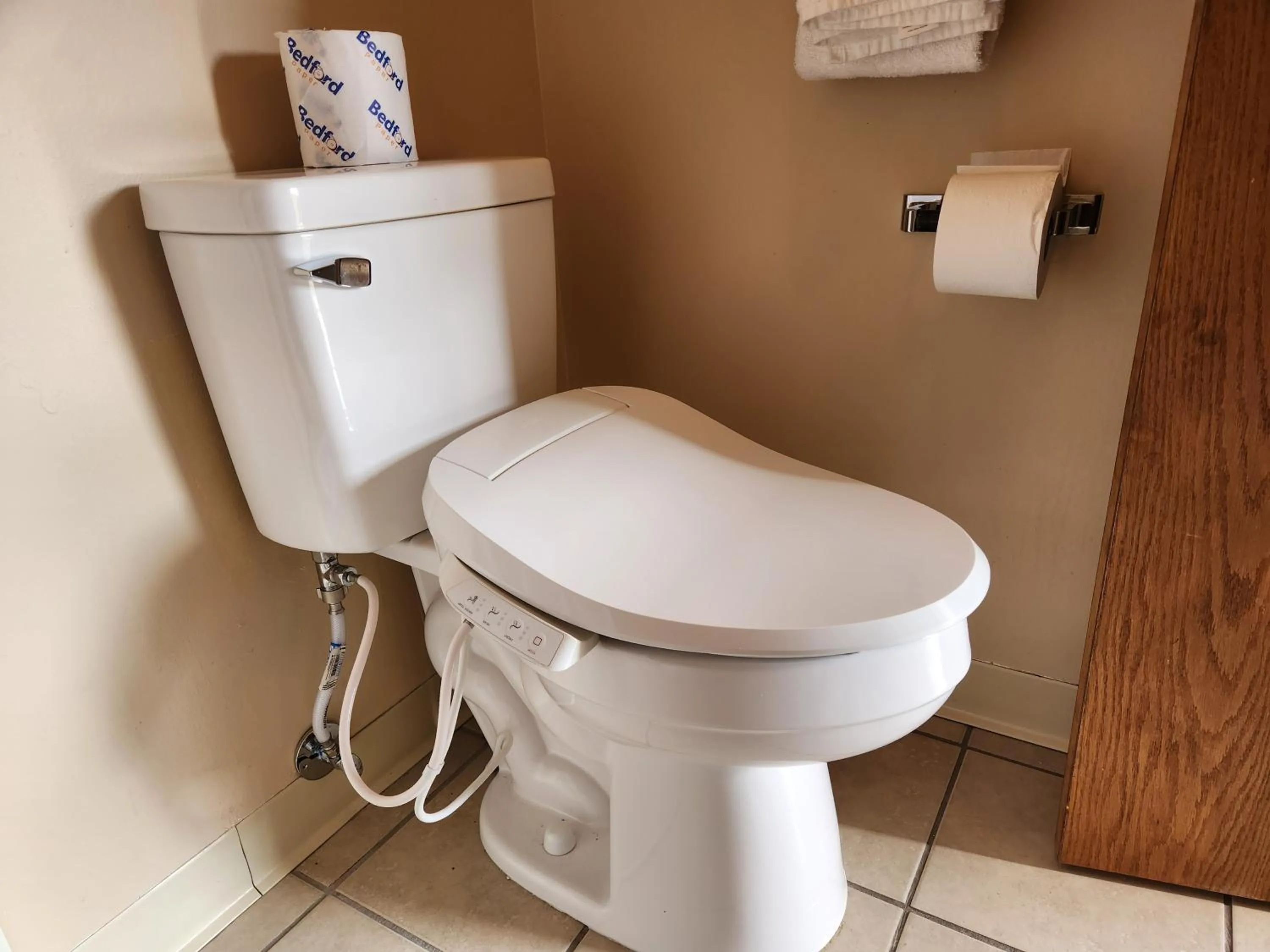 Toilet in A Western Rose