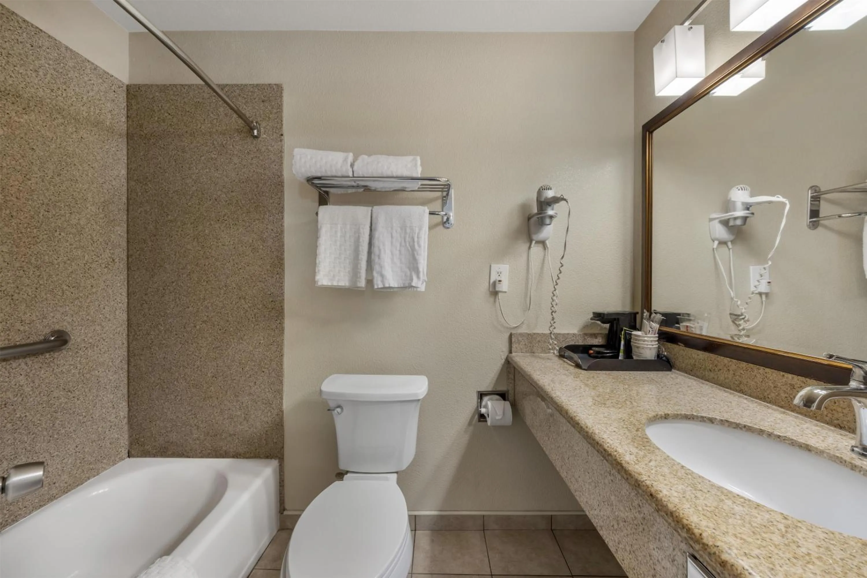 Bathroom in Best Western Tradewinds