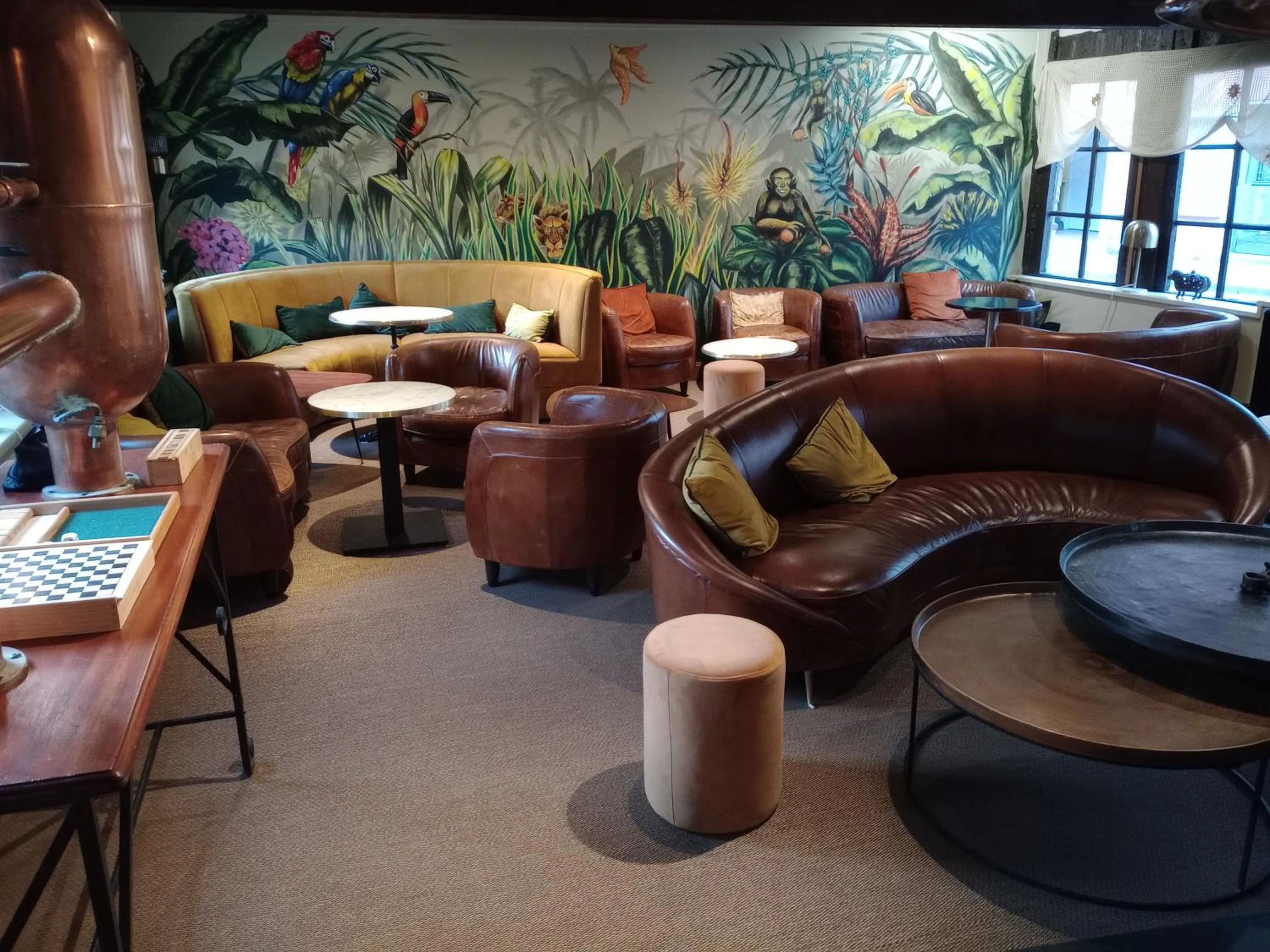 Living room in Logis Hôtel & Restaurant - Les Hauts de Montreuil