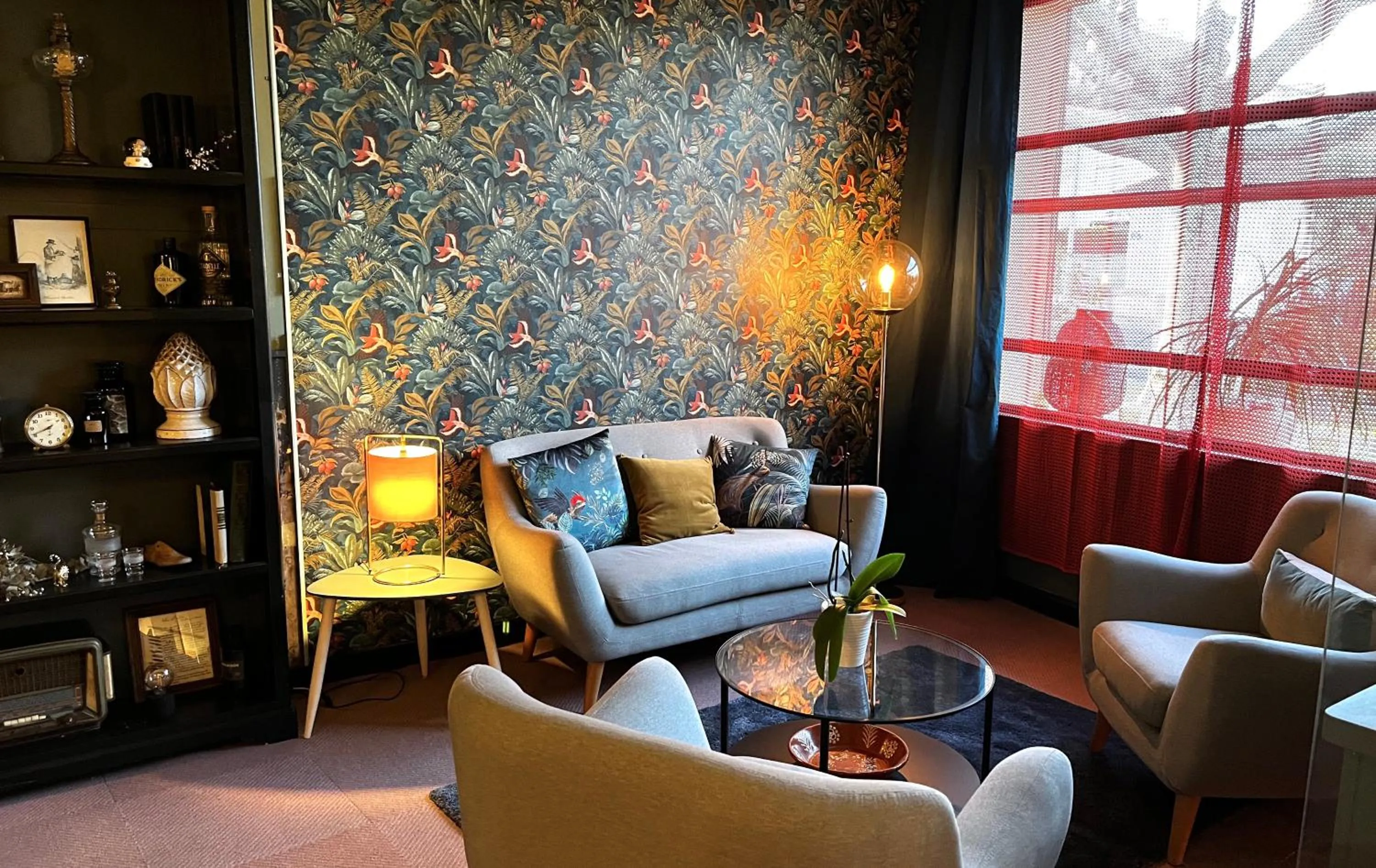 Living room in Cit'Hotel Le Louvre Orange