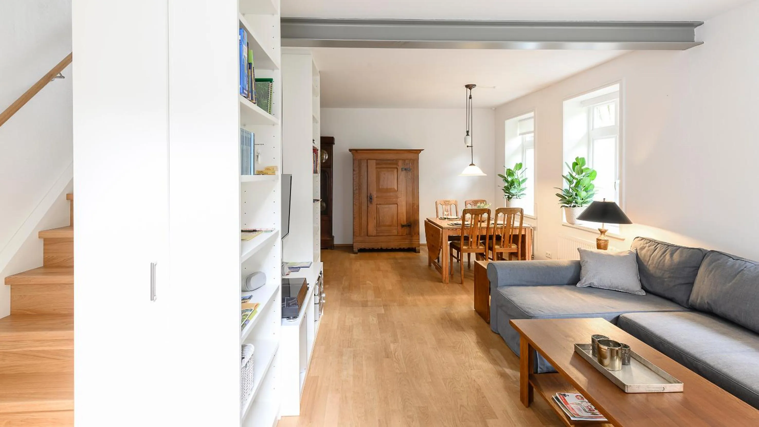 Living room in Altstadt Apartments Verden