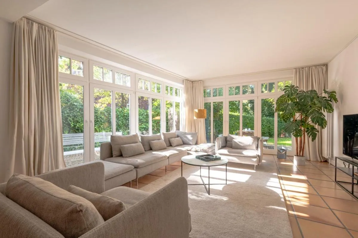 Living room in Altstadt Apartments Verden