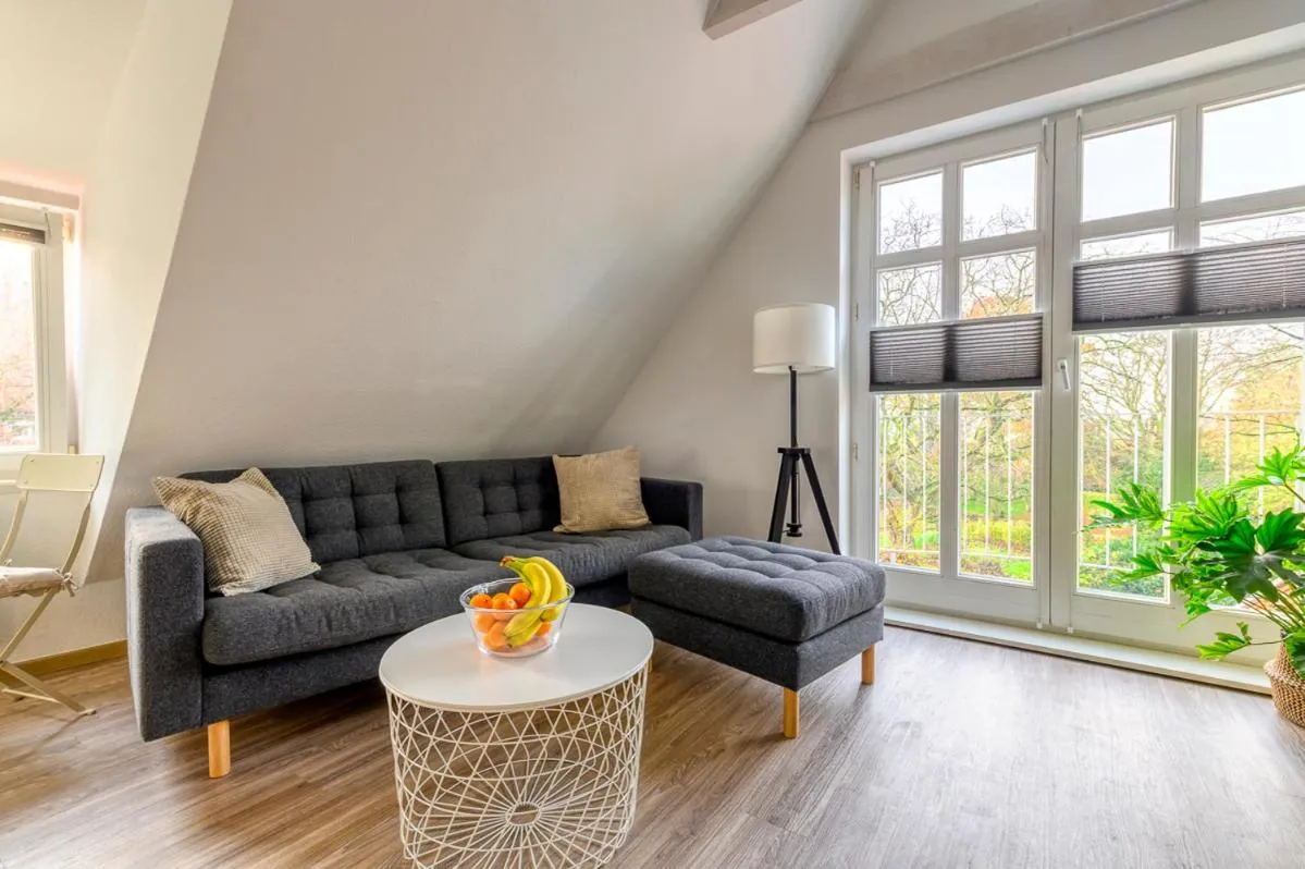 Living room in Altstadt Apartments Verden