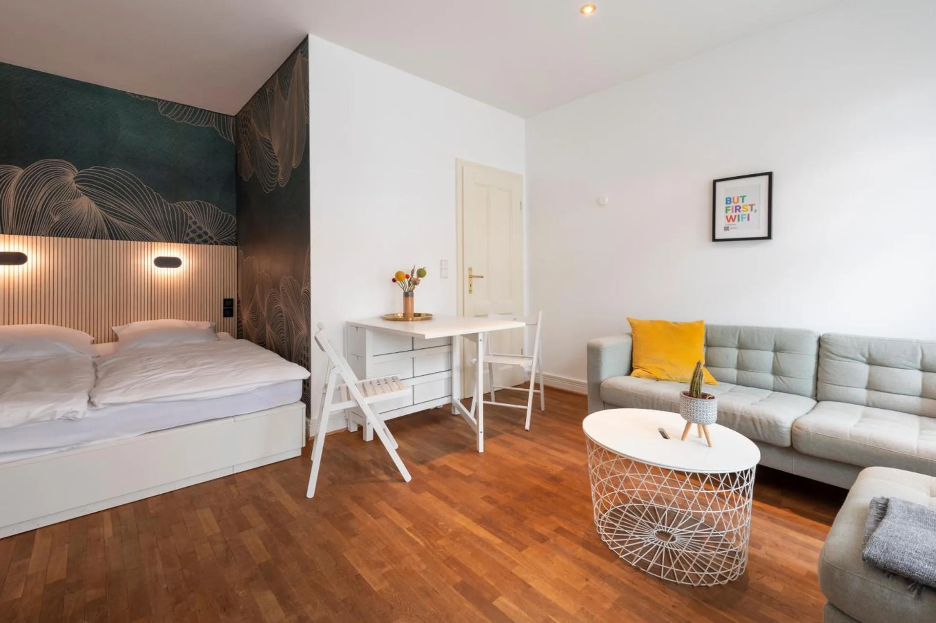 Bed in Altstadt Apartments Verden