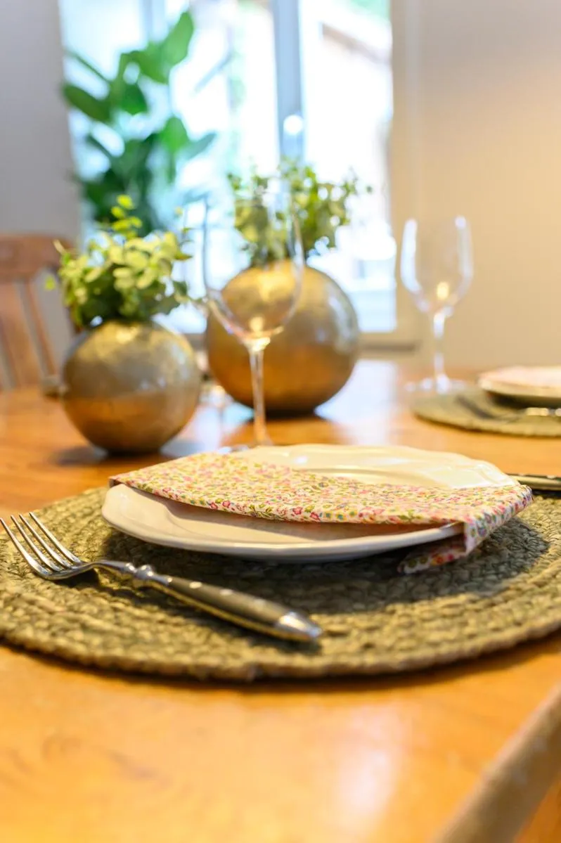 Dining area in Altstadt Apartments Verden