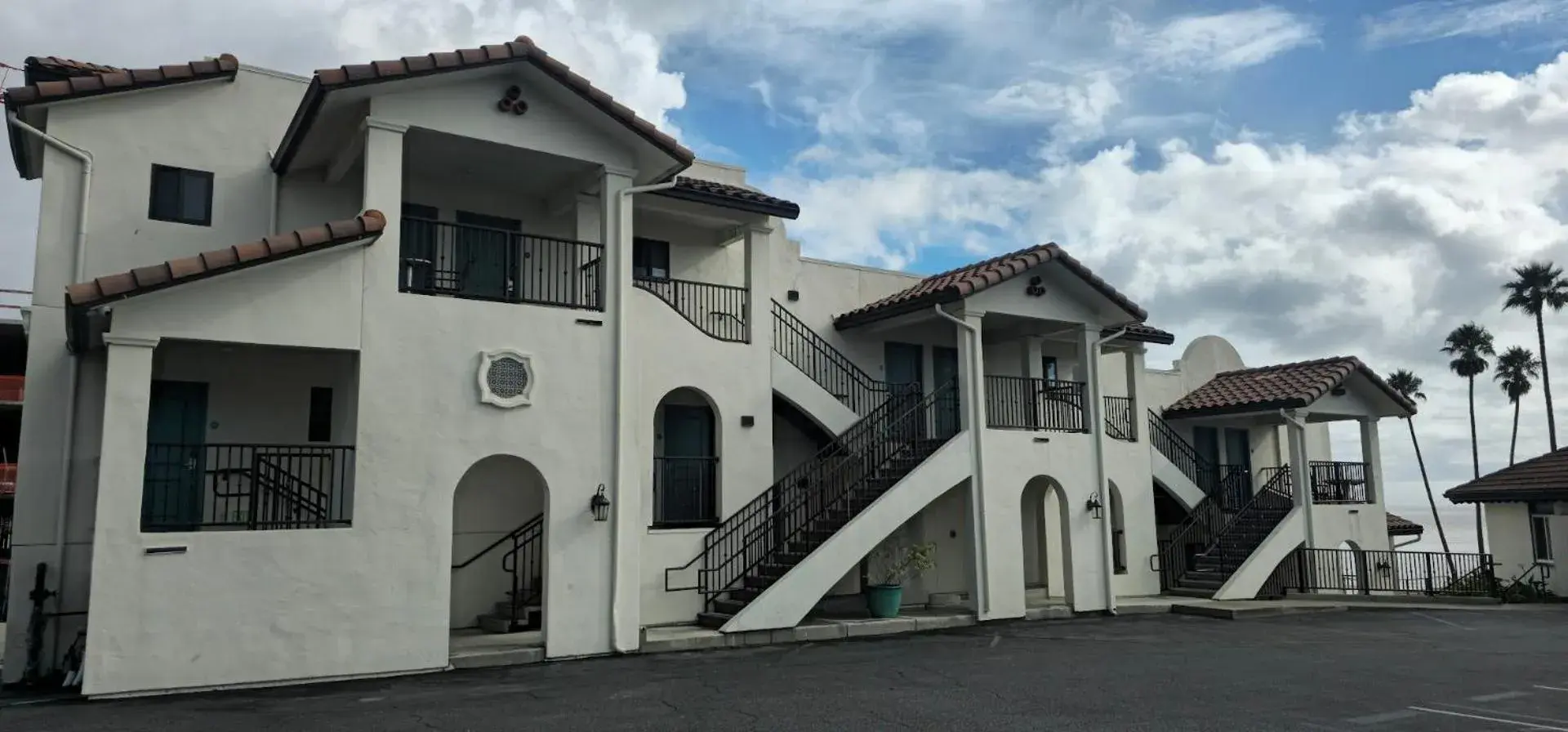 Property building in Casablanca Inn on The Beach Property building in Casablanca Inn on The Beach