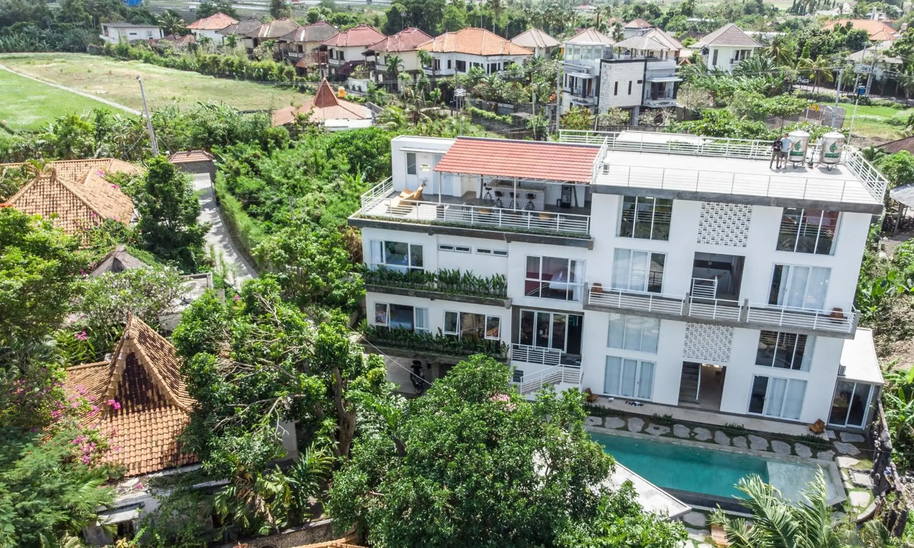 Bird's eye view in Ohana Pererenan Bird's eye view in Ohana Pererenan