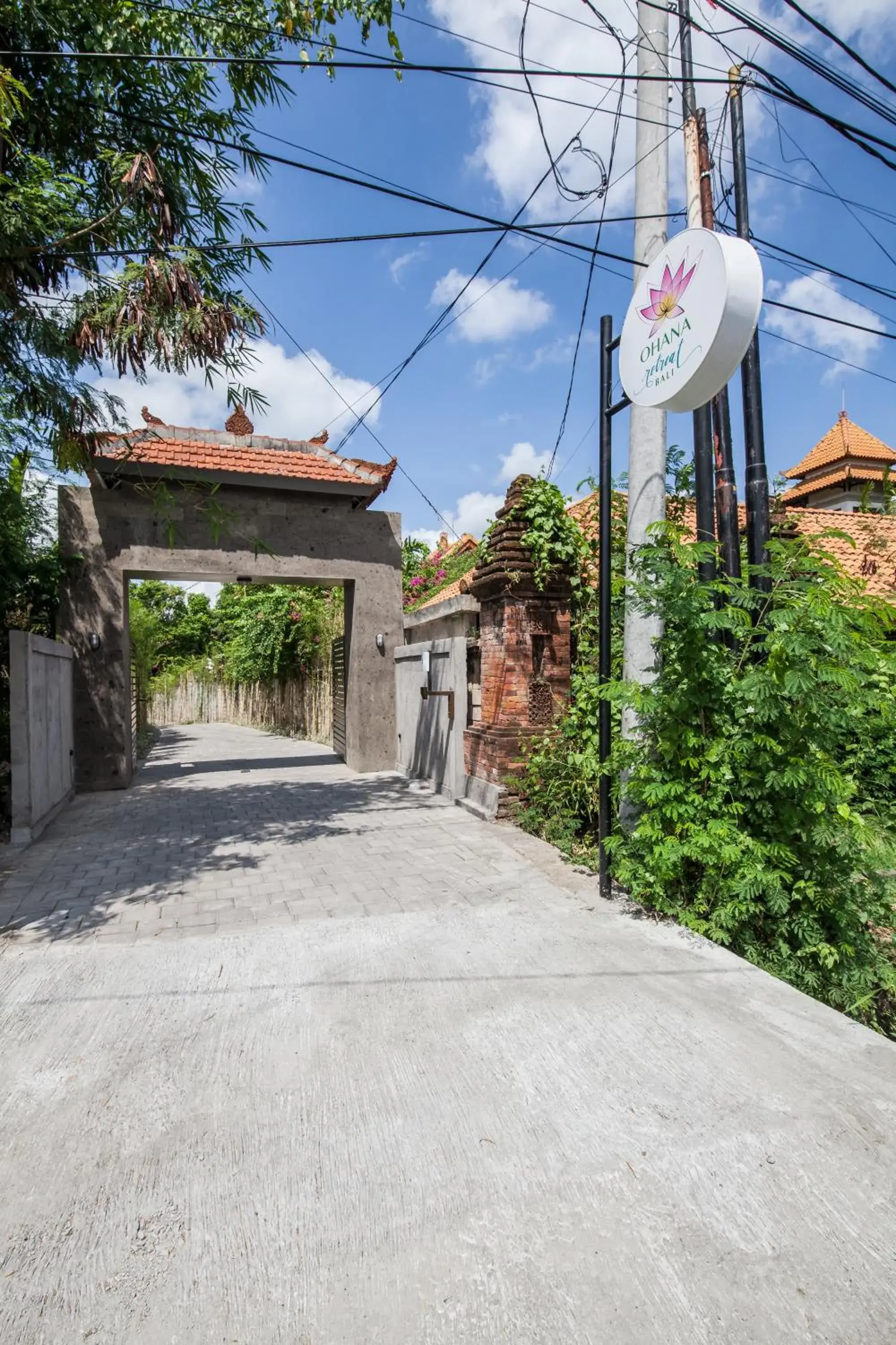 Facade/entrance in Ohana Pererenan Facade/entrance in Ohana Pererenan