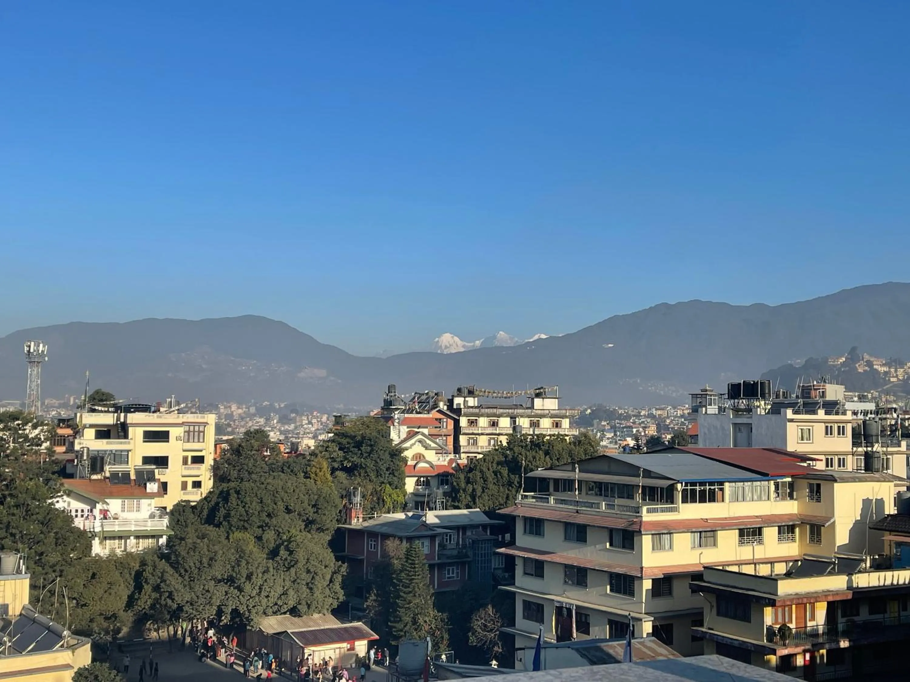 Mountain view in Little Buddha Inn