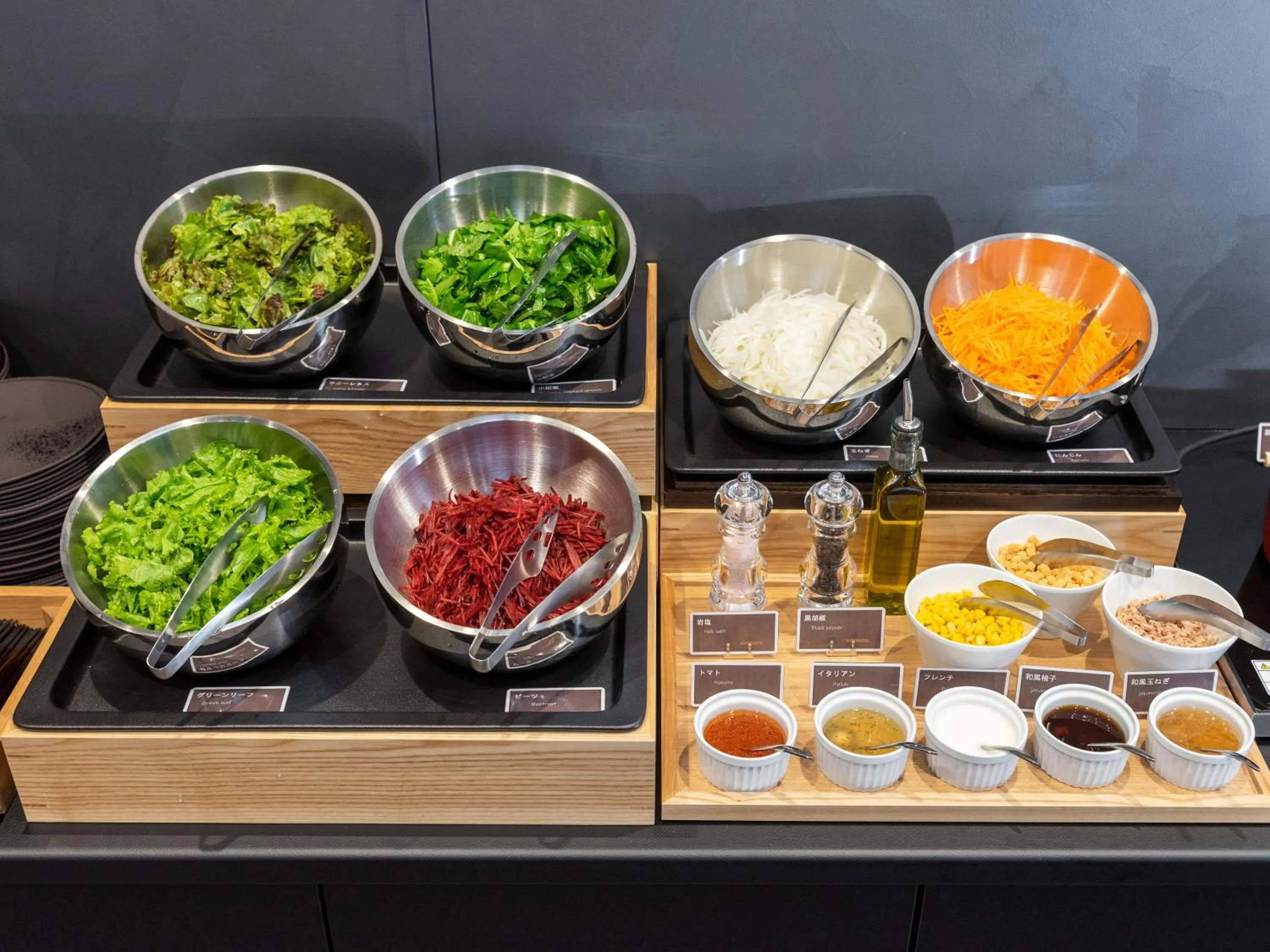 Buffet breakfast in Super Hotel Premier Akihabara