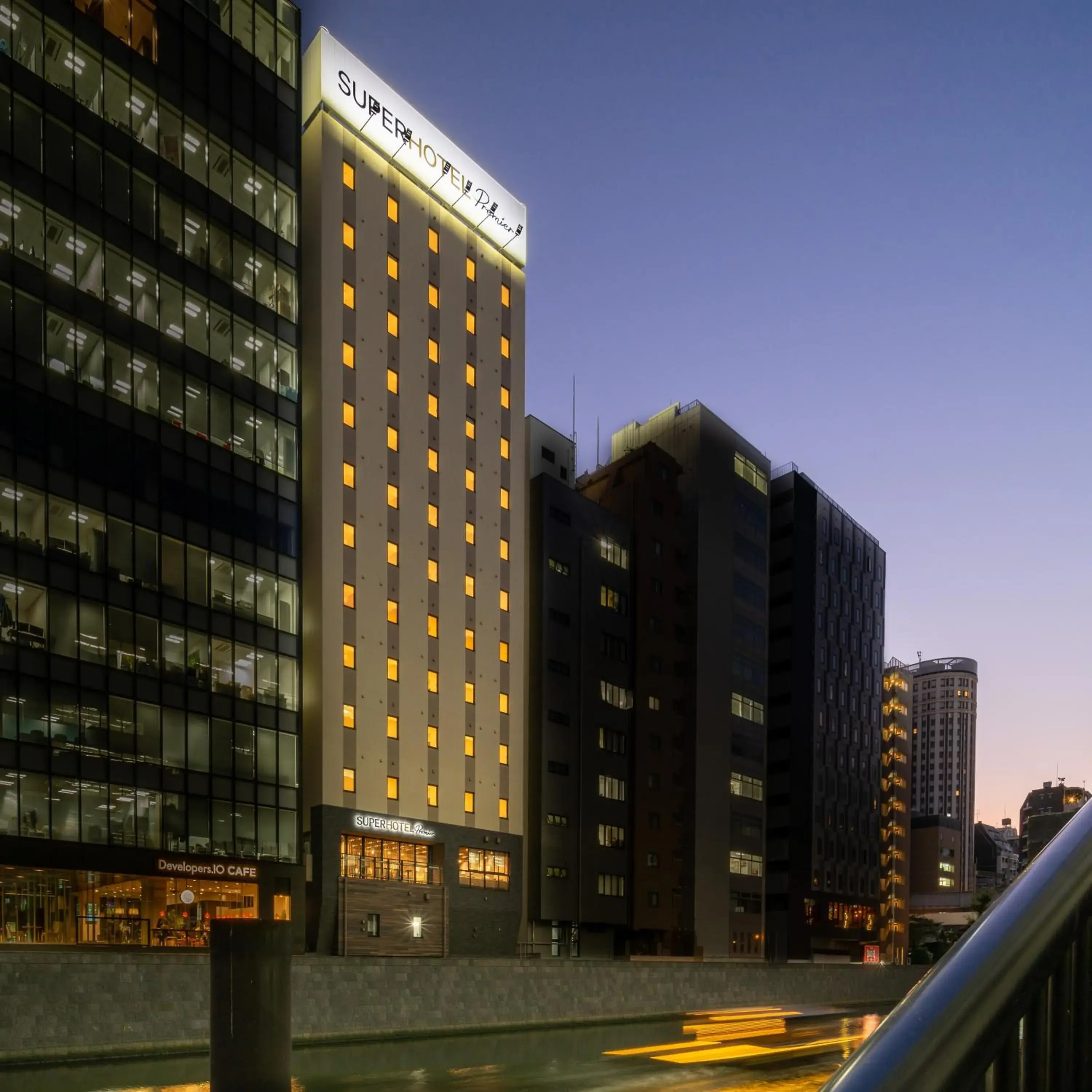 Property building in Super Hotel Premier Akihabara Property building in Super Hotel Premier Akihabara