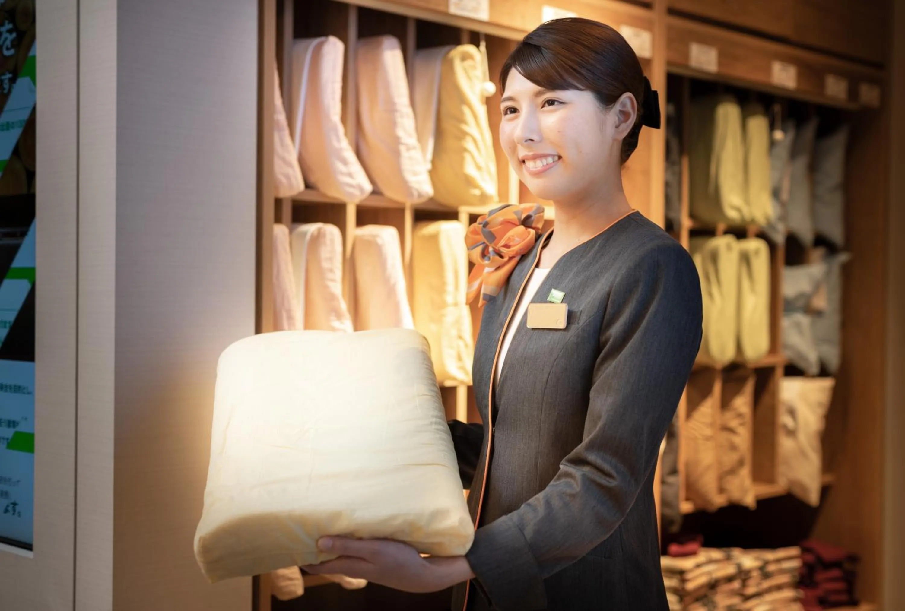 People in Super Hotel Premier Akihabara