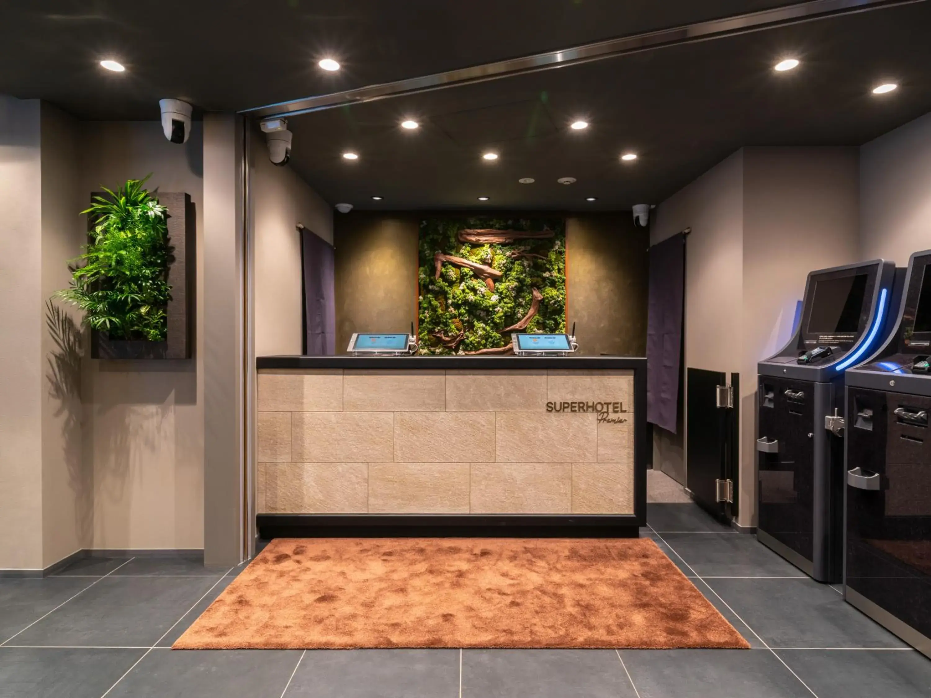 Lobby or reception in Super Hotel Premier Akihabara Lobby or reception in Super Hotel Premier Akihabara
