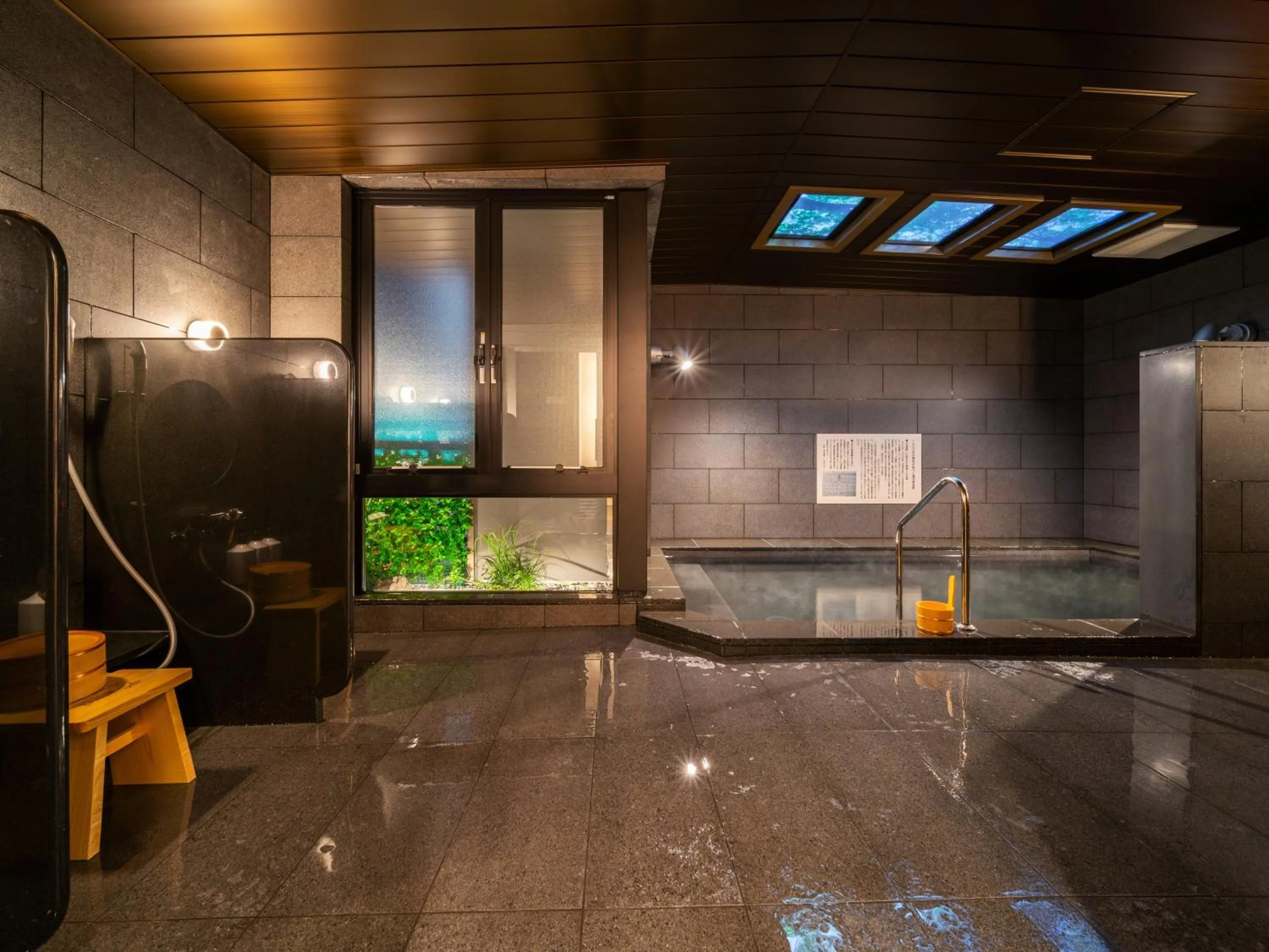 Hot Spring Bath in Super Hotel Premier Akihabara
